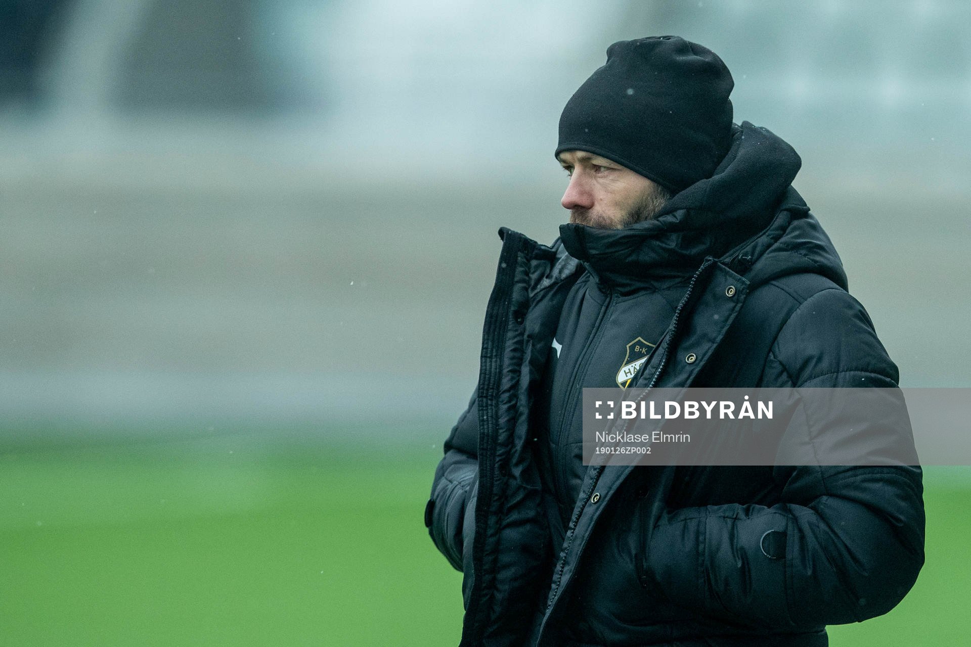 Häckens tränare Andreas Alm