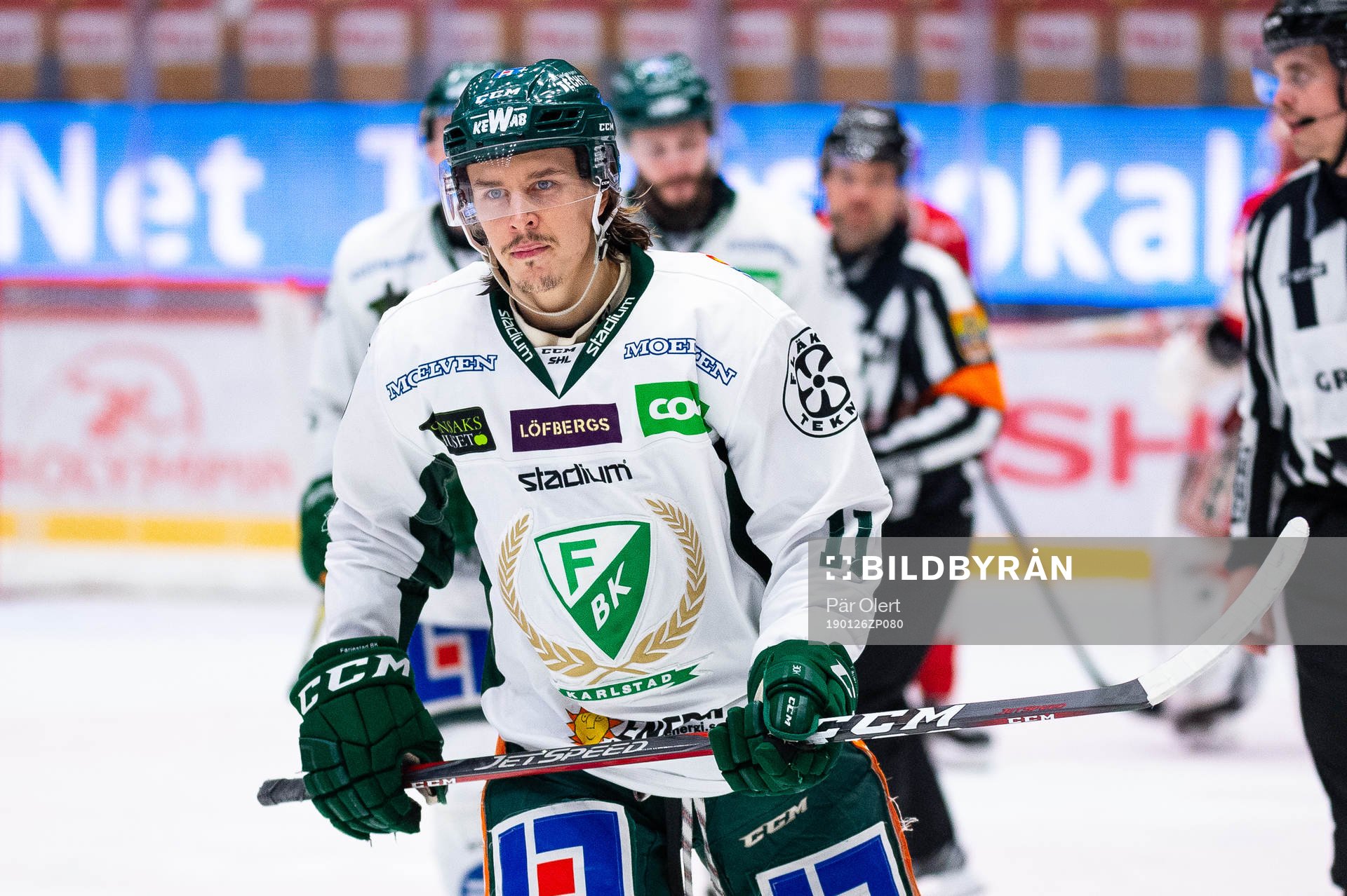 Färjestads Joakim Nygård jublar