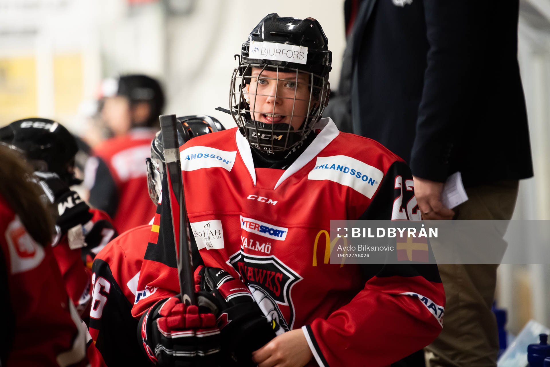 Redhawks Amanda Andersson