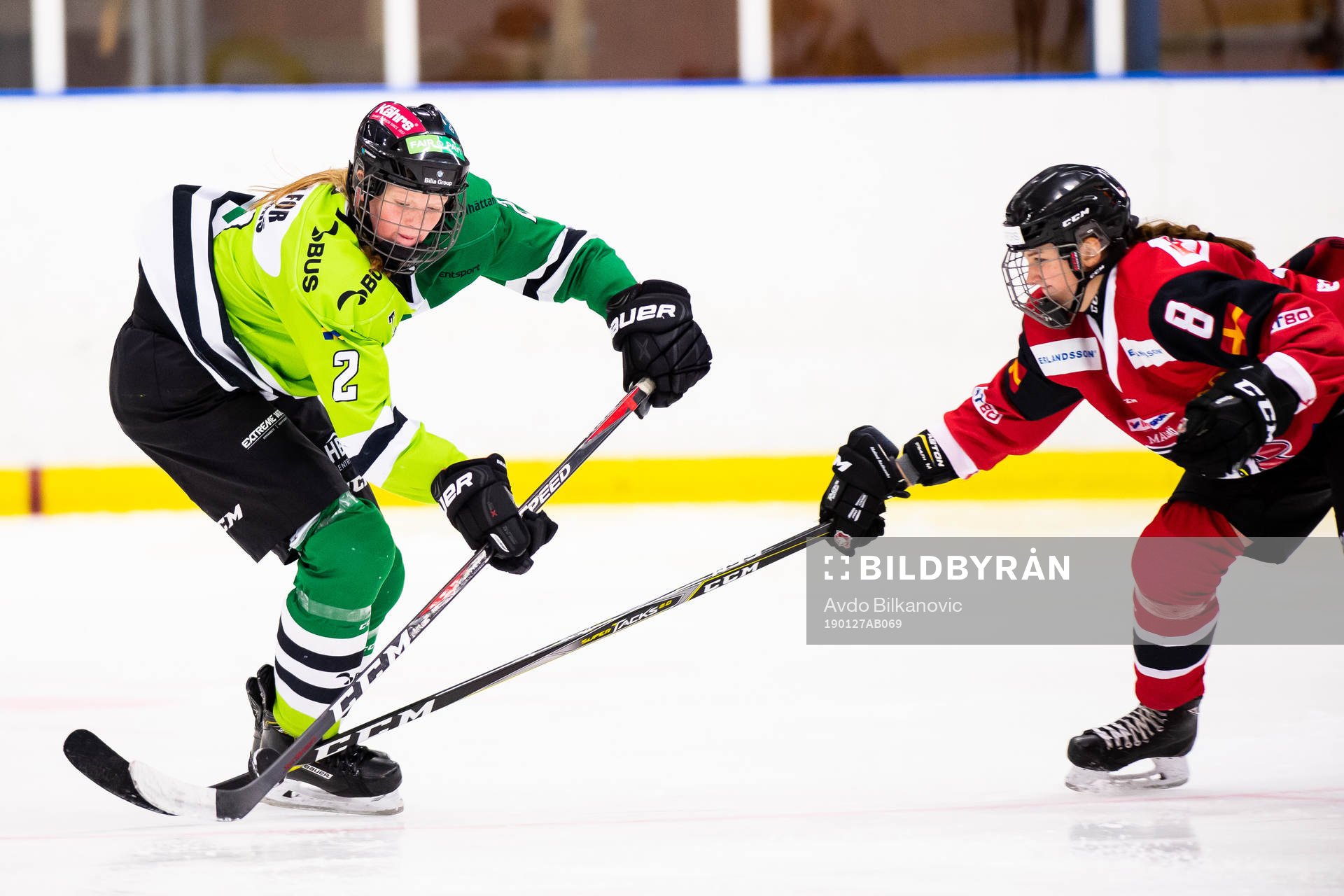 Trollhettan Linnea Pettersson Dove och Redhawks Johanna