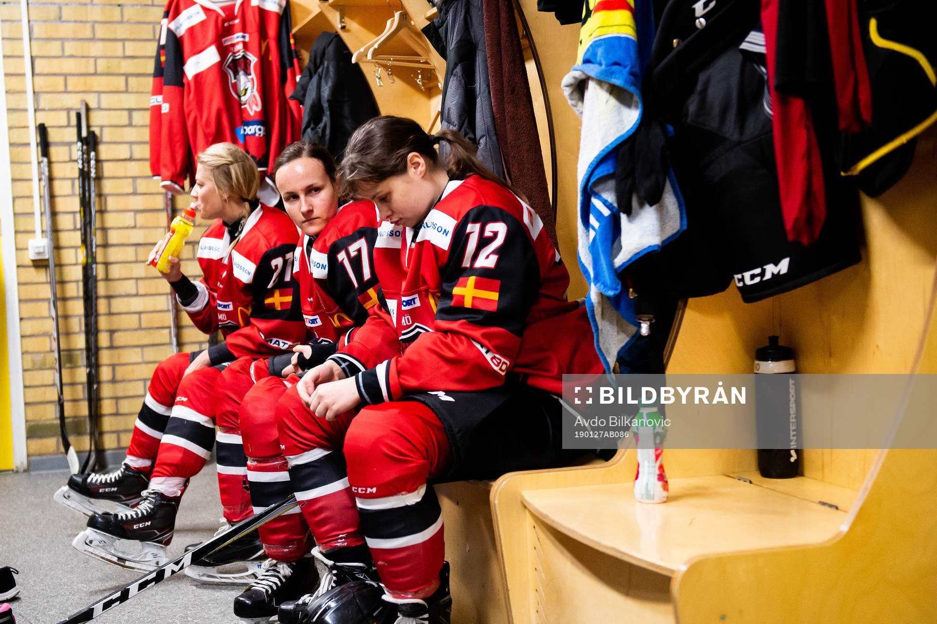 Redhawks Dominika Takacova och Kamila Wieczorek