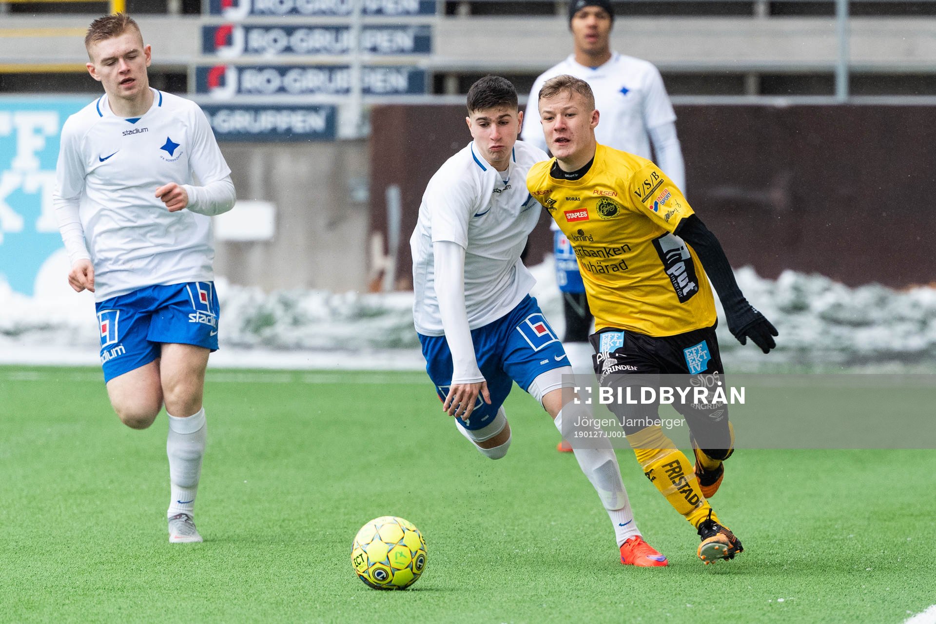 Elfsborgs Otto Vallentin och IFK Norrköpings Emanuel Chabo
