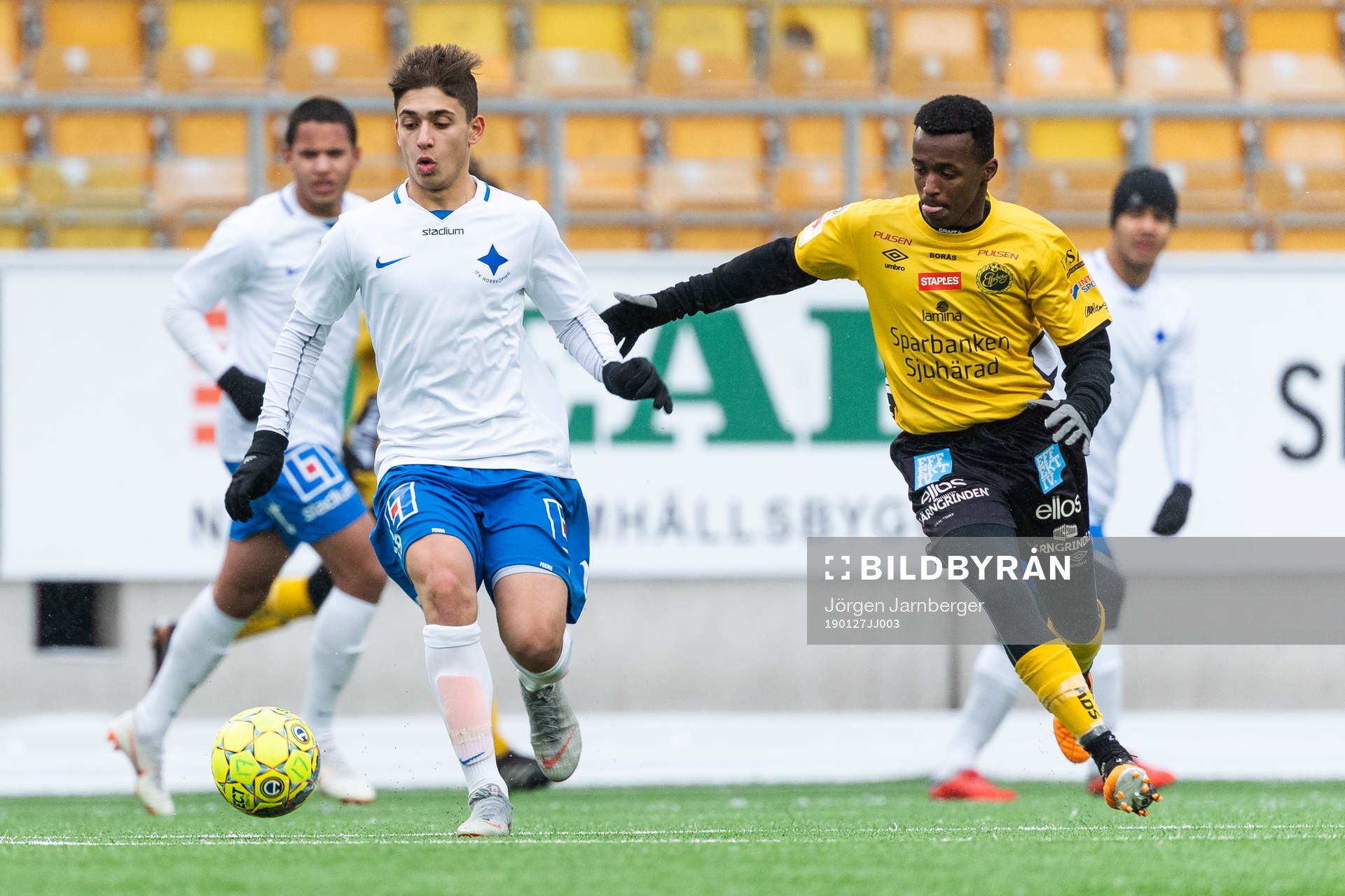 IFK Norrköpings Hussin Al-Thalimi och Elfsborgs Awil Hassan
