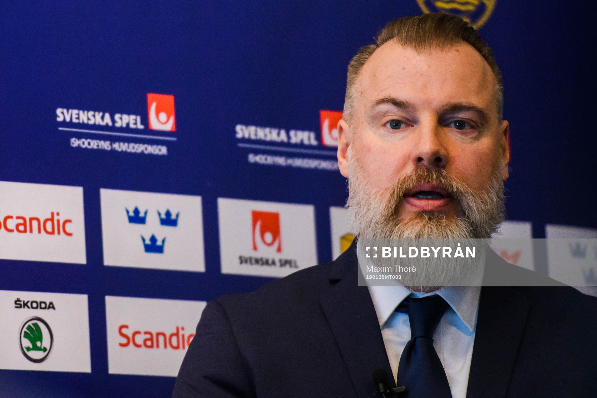 Sveriges förbundskapten Rikard Grönborg