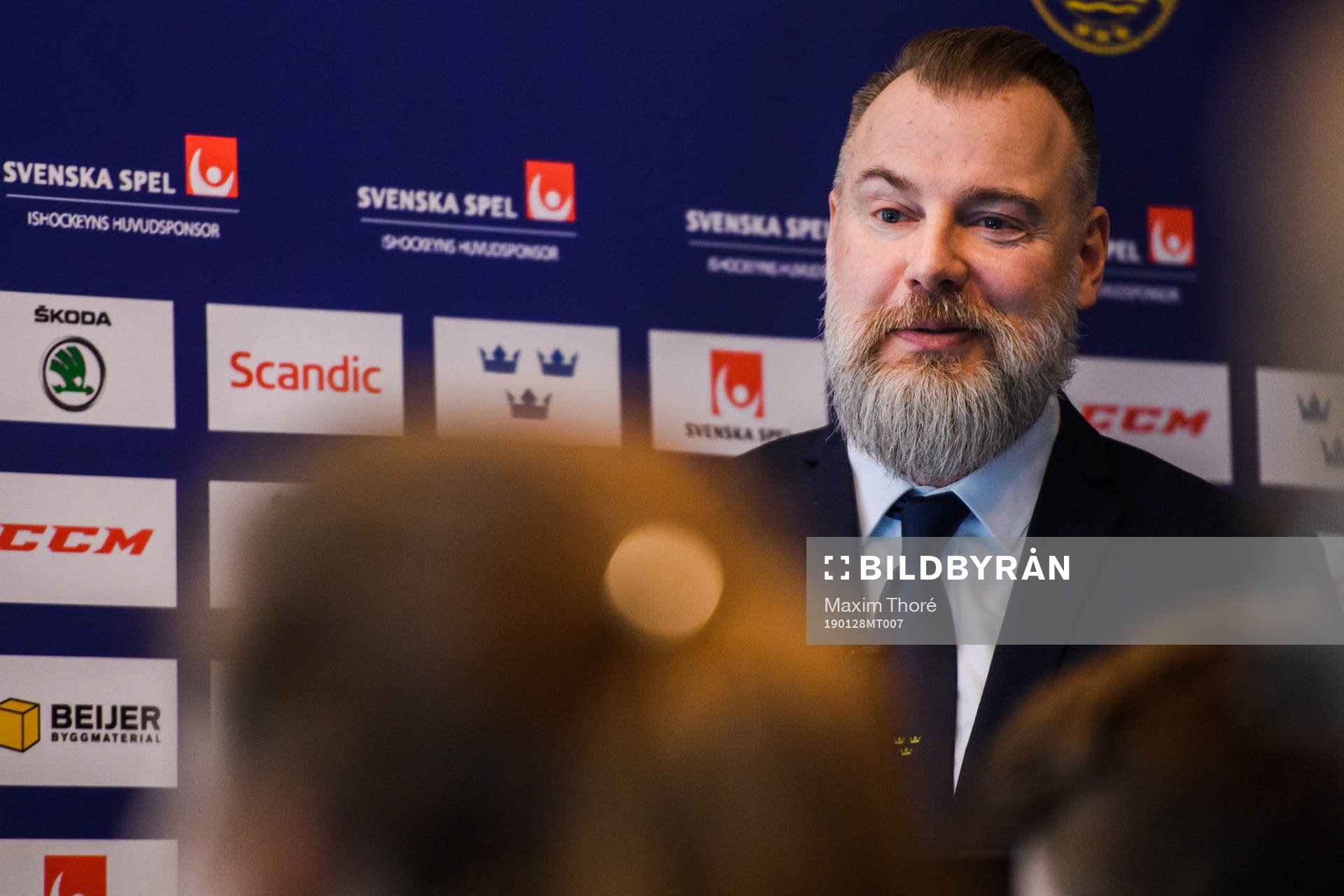 Sveriges förbundskapten Rikard Grönborg