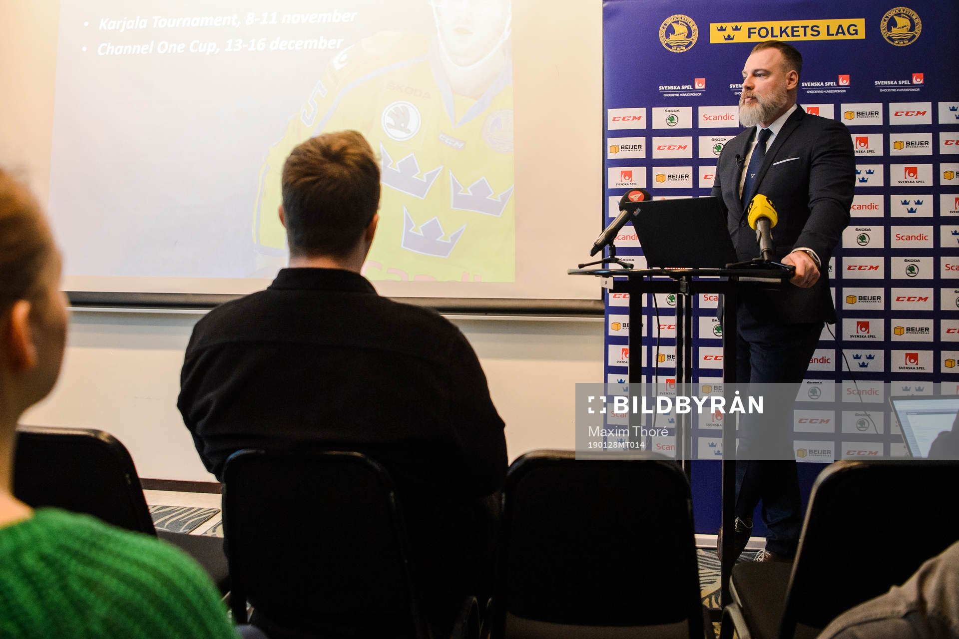 Sveriges förbundskapten Rikard Grönborg