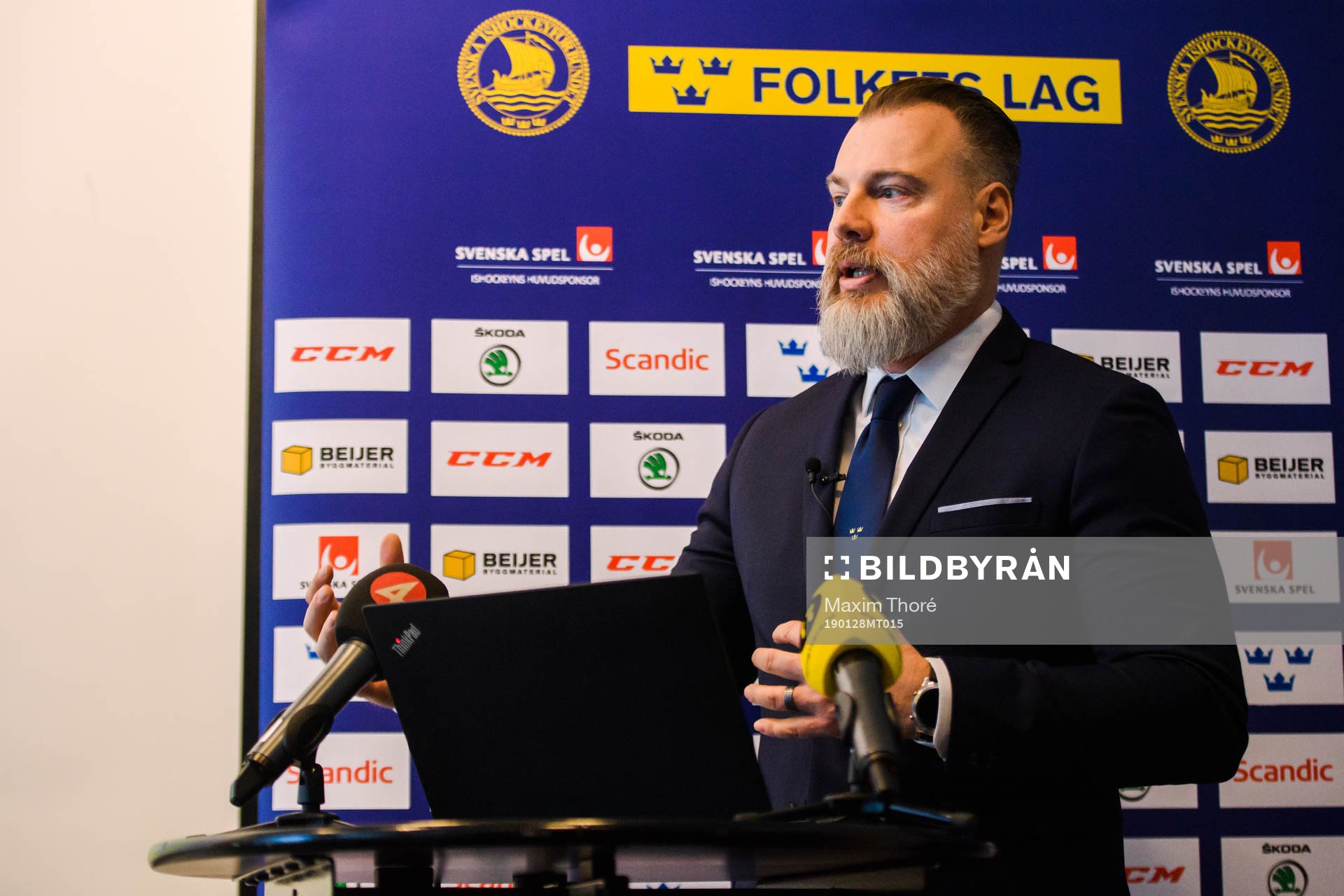 Sveriges förbundskapten Rikard Grönborg