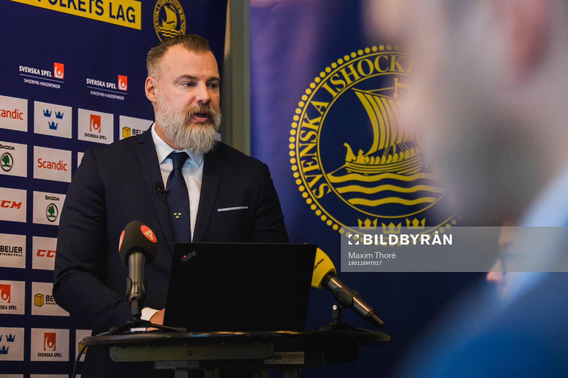 Sveriges förbundskapten Rikard Grönborg