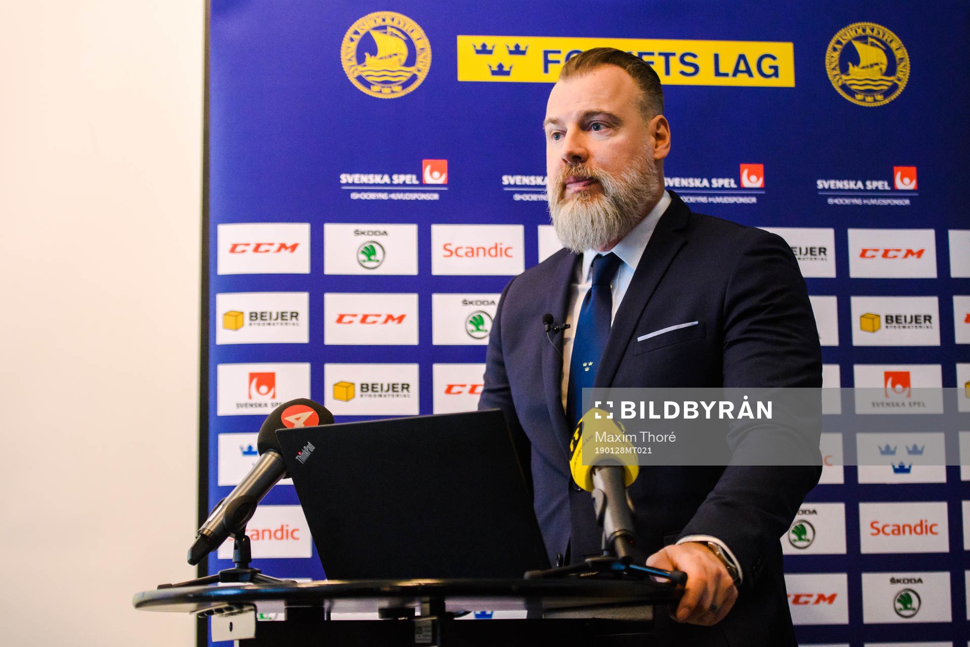 Sveriges förbundskapten Rikard Grönborg