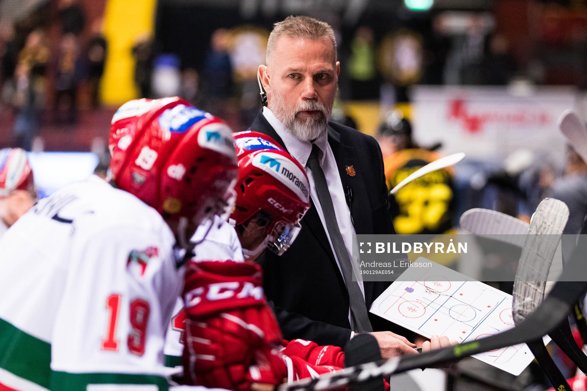 Moras tränare Mats Lusth