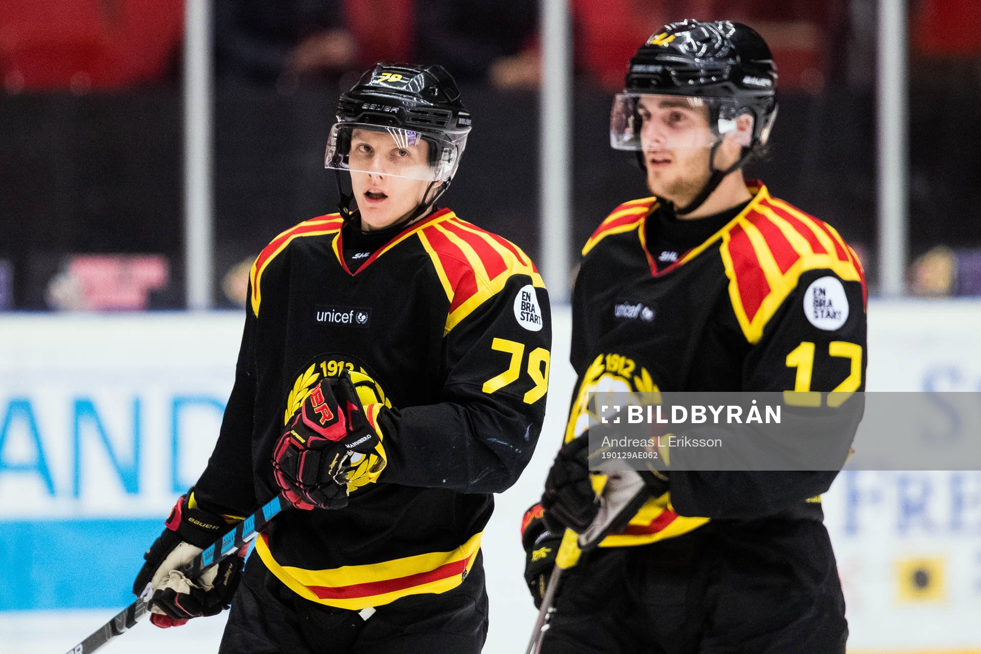 Brynäs Daniel Mannberg och Alexander Bjurström
