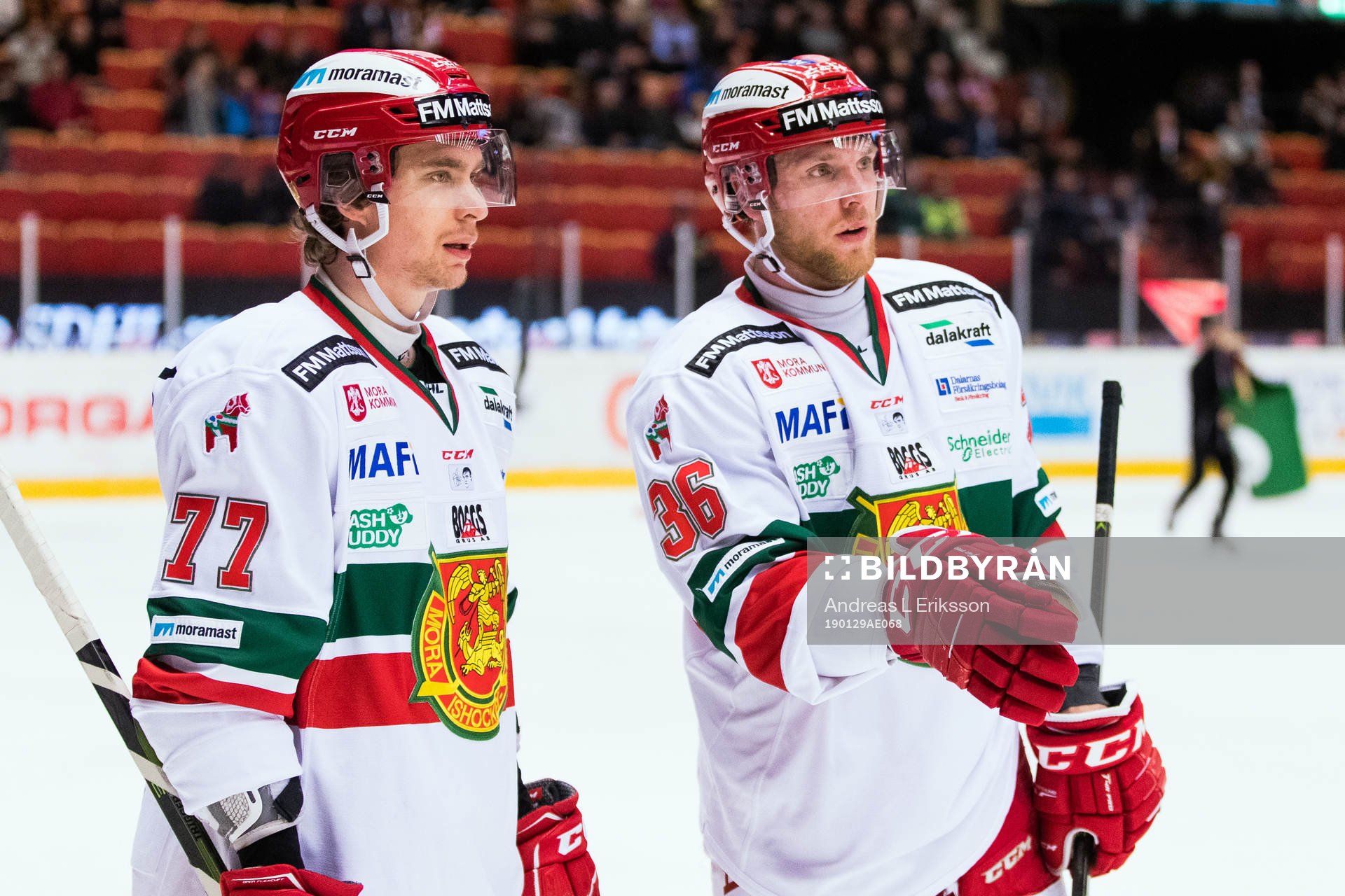 Moras Michael Keränen och Jonathan Carlsson