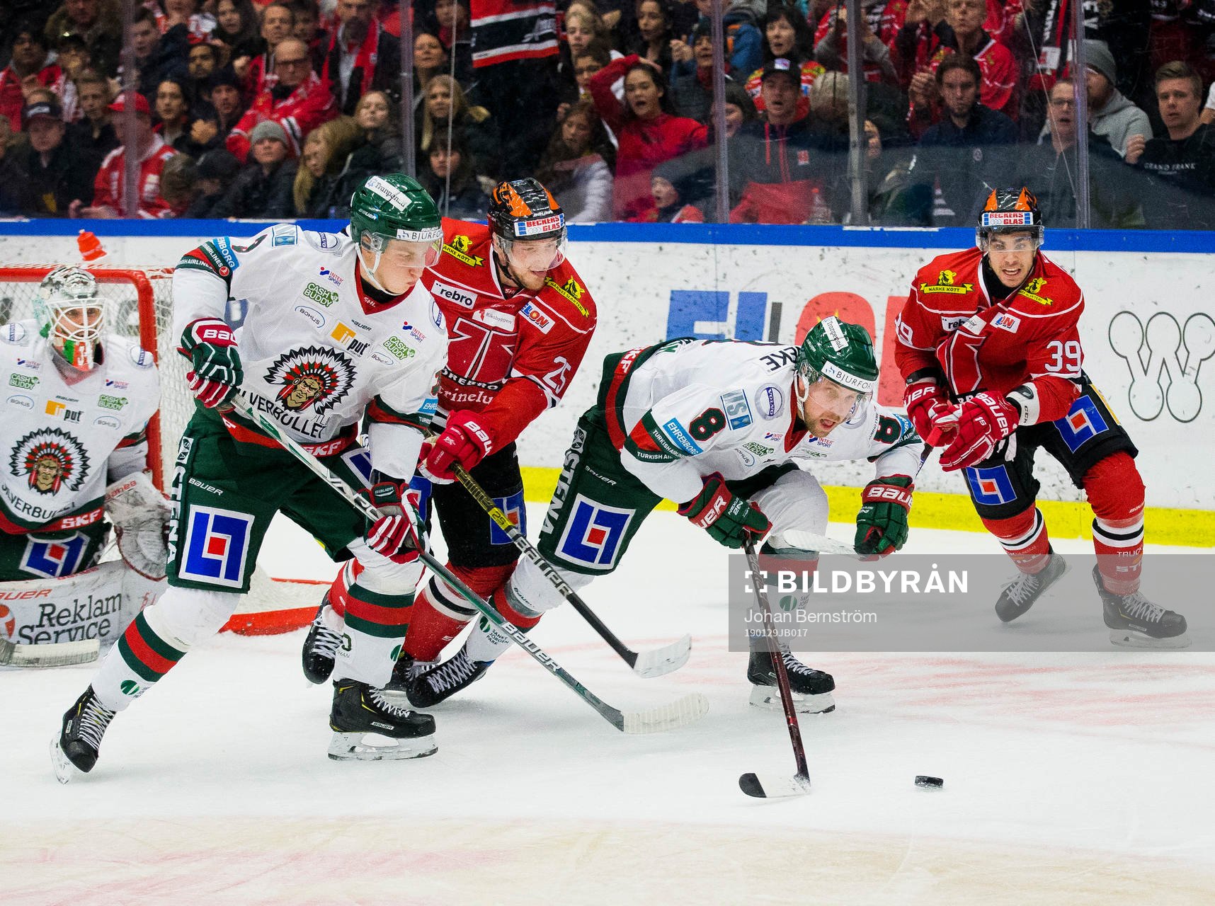 Örebros Anton Hedman och Frölundas Viktor Ekbom