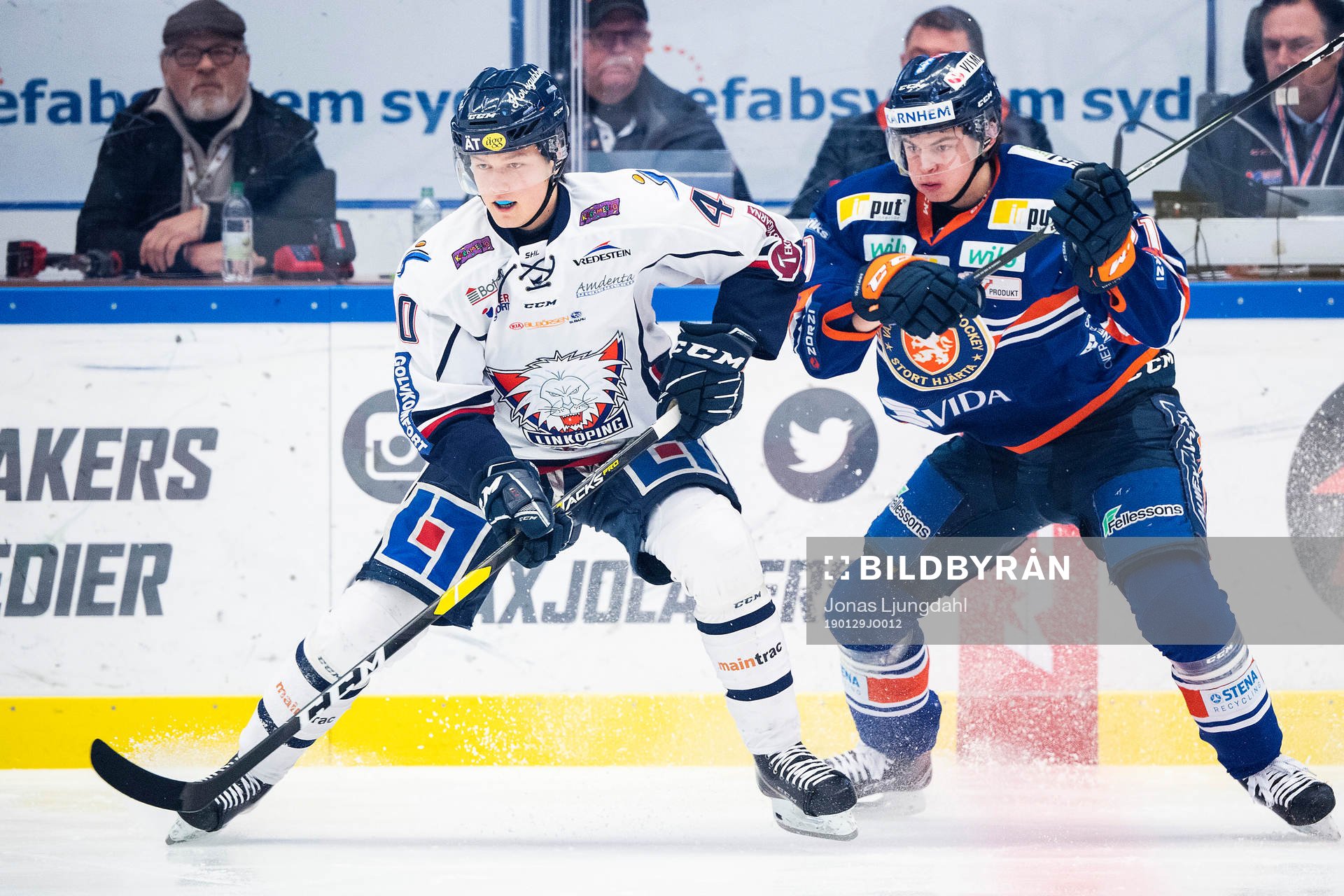 Linköpings Linköpings Simon Lundmark och Växjös Filip