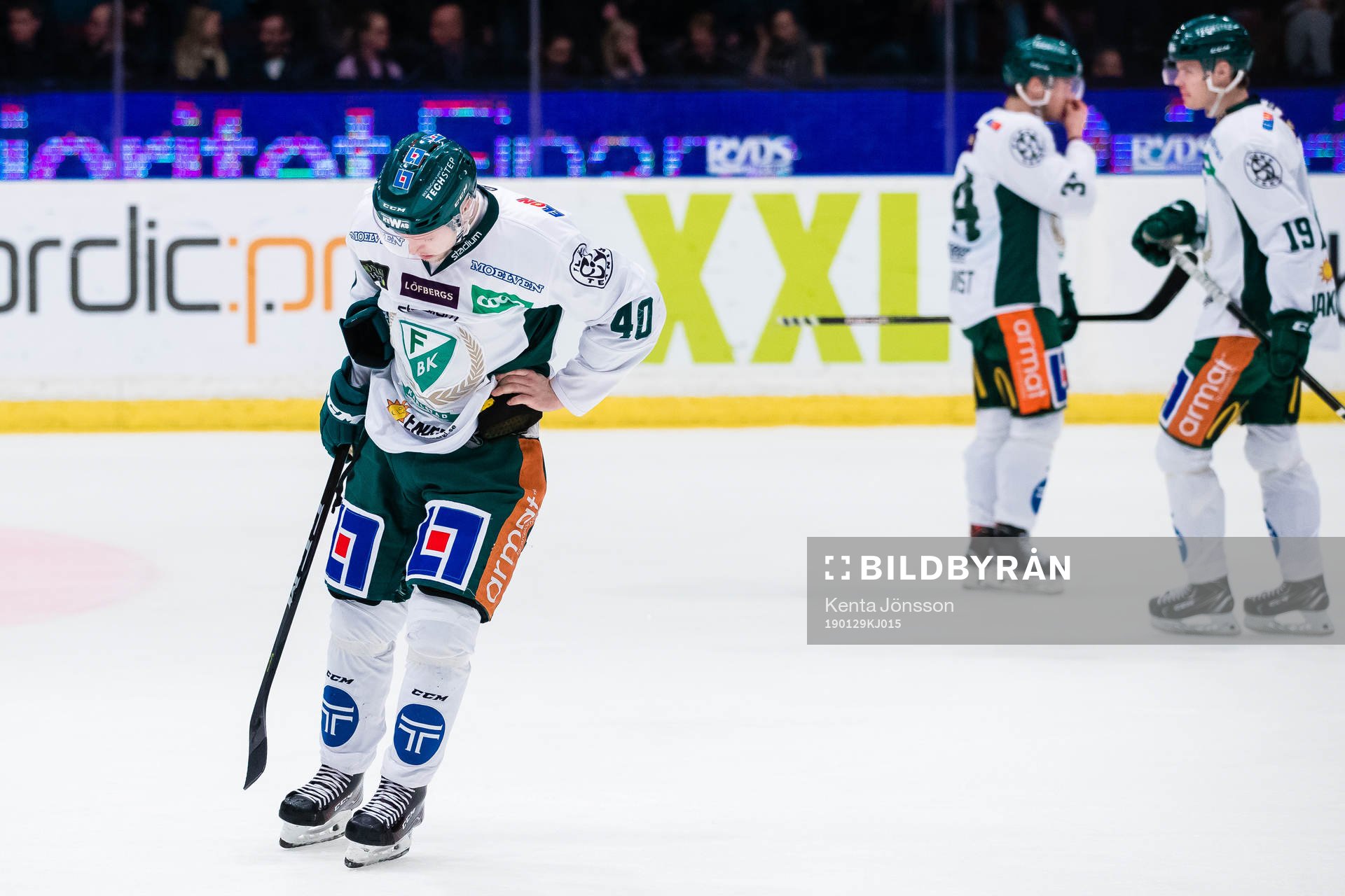 Färjestads Christopher Bengtsson deppar