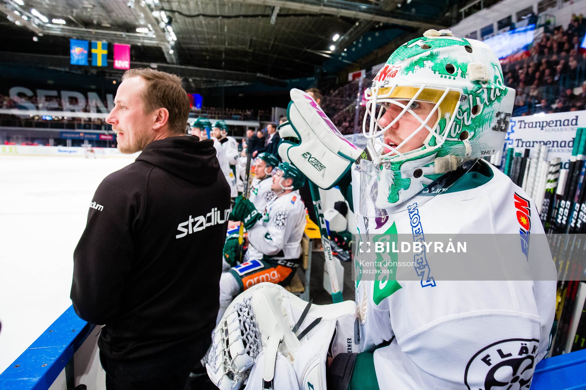 Färjestads målvakt målvakt Adam Werner har lämnat