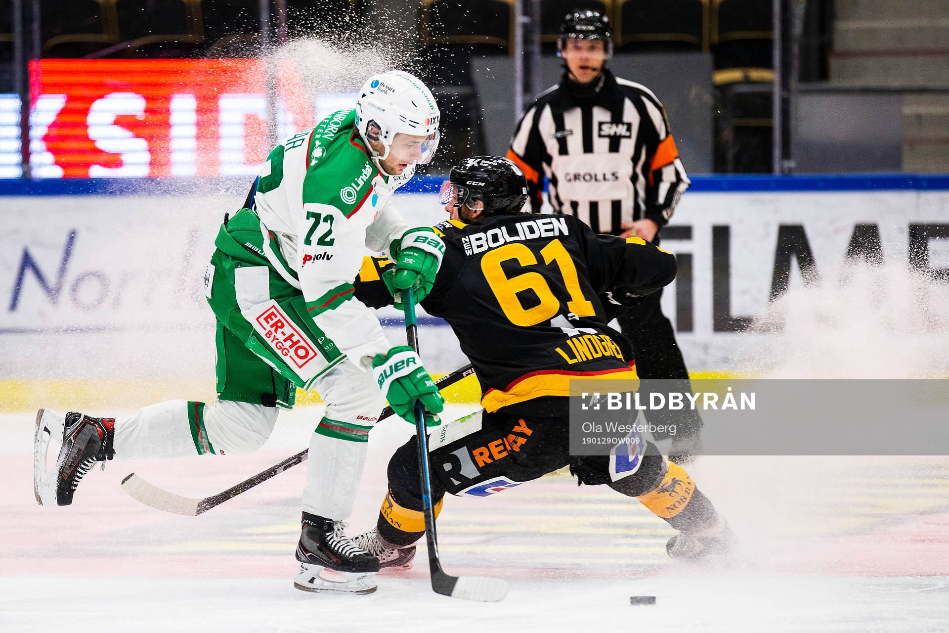 Rögles Daniel Zaar och Skellefteås Fredrik Lindgren