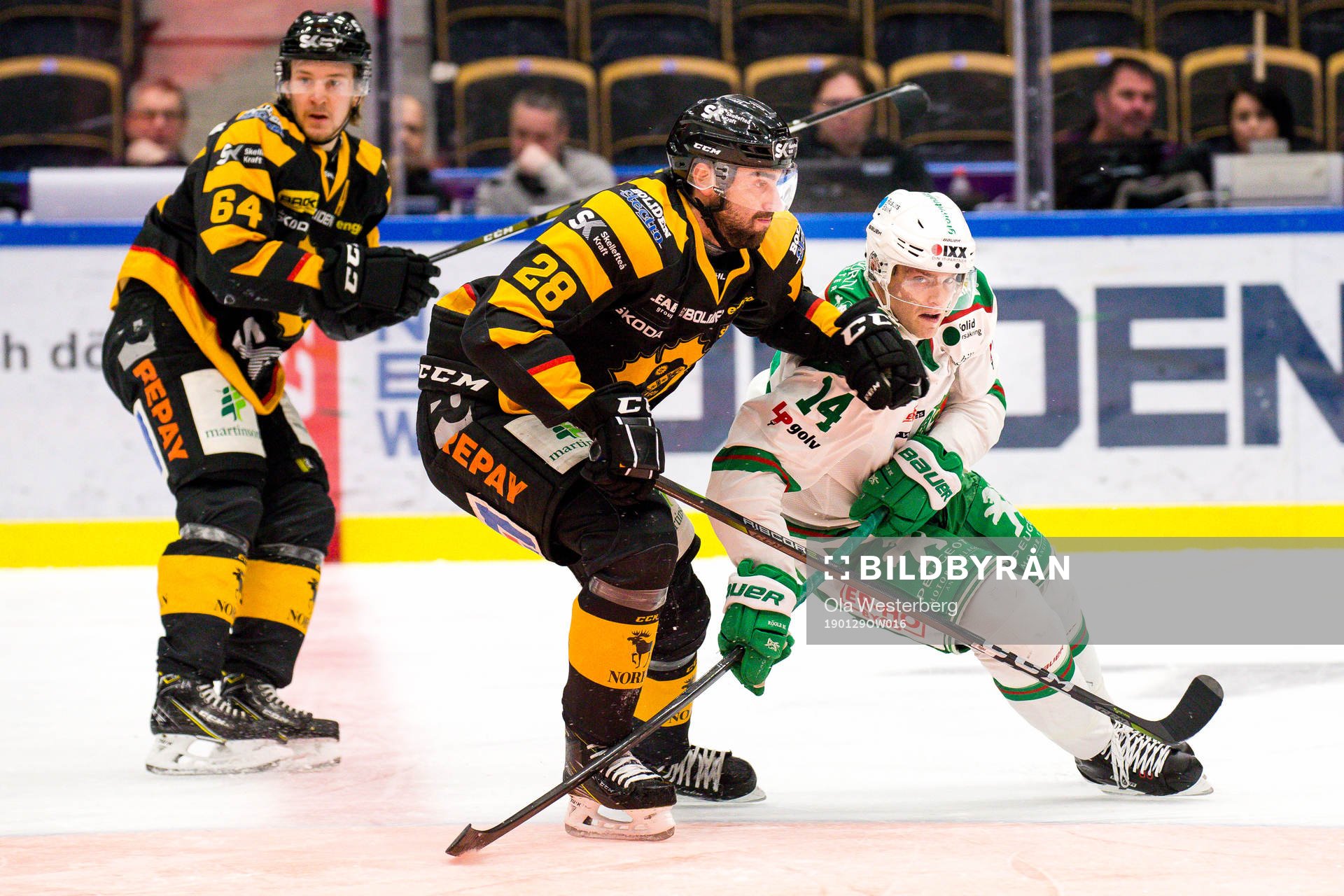 Skellefteås Johan Alm och Jonathan Pudas