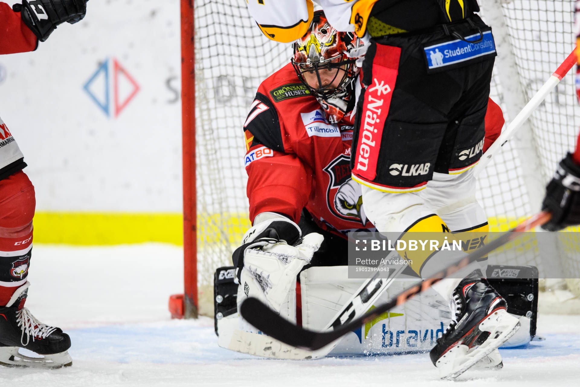 Malmö Redhawks målvakt Cristopher Nihlstorp