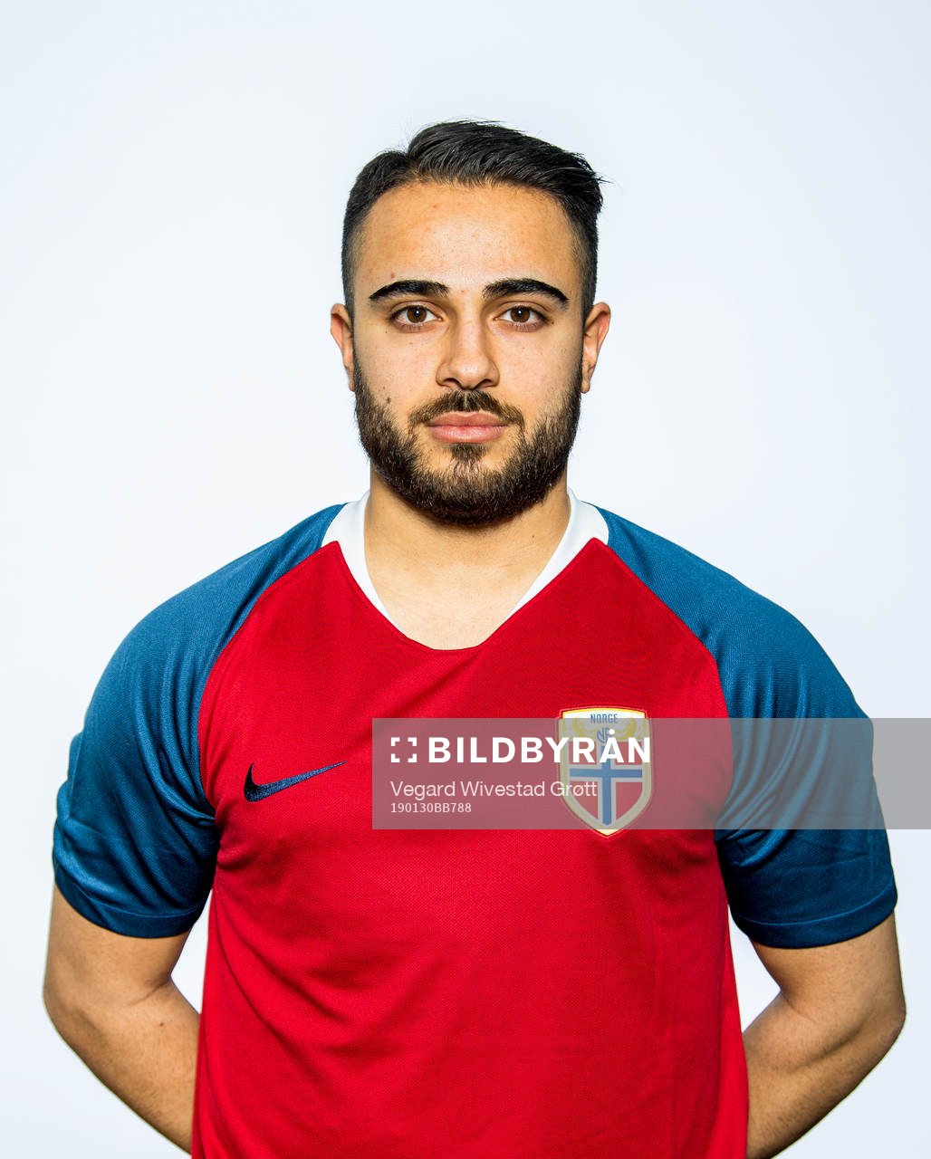 Arkan Resul of Norway poses for a portrait