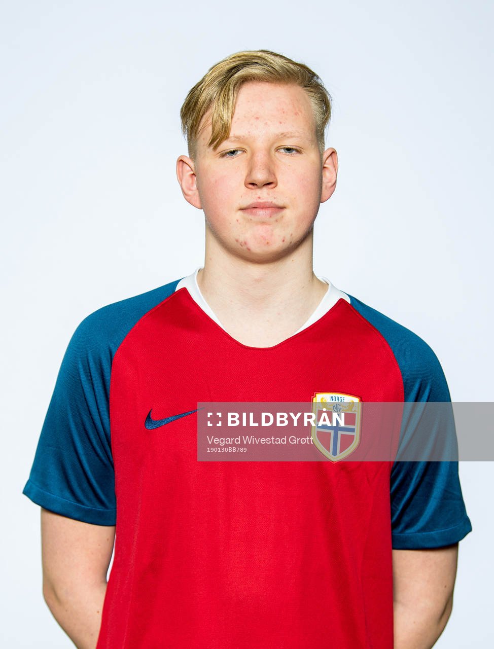 Magnus Myhrhaug Kristiansen of Norway poses for a portrait