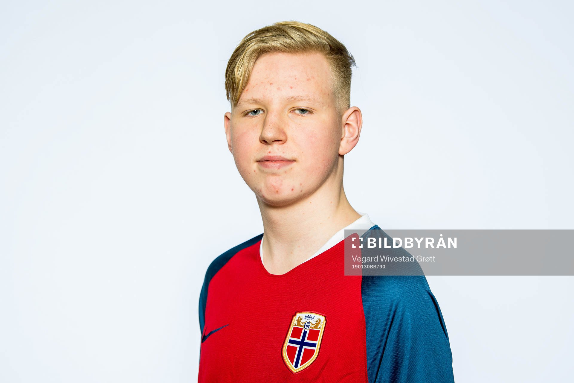 Magnus Myhrhaug Kristiansen of Norway poses for a portrait