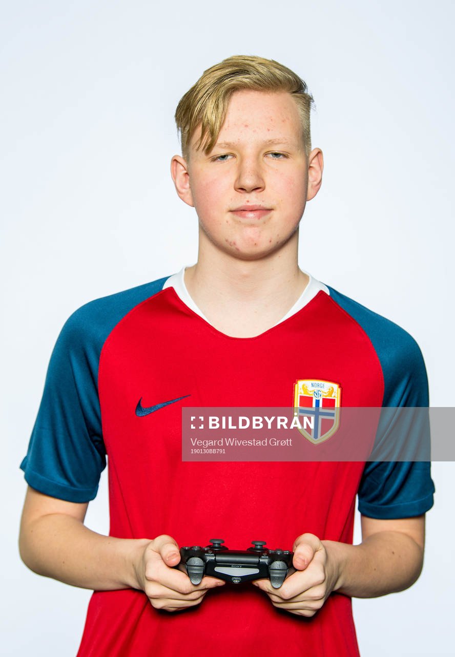 Magnus Myhrhaug Kristiansen of Norway poses for a portrait