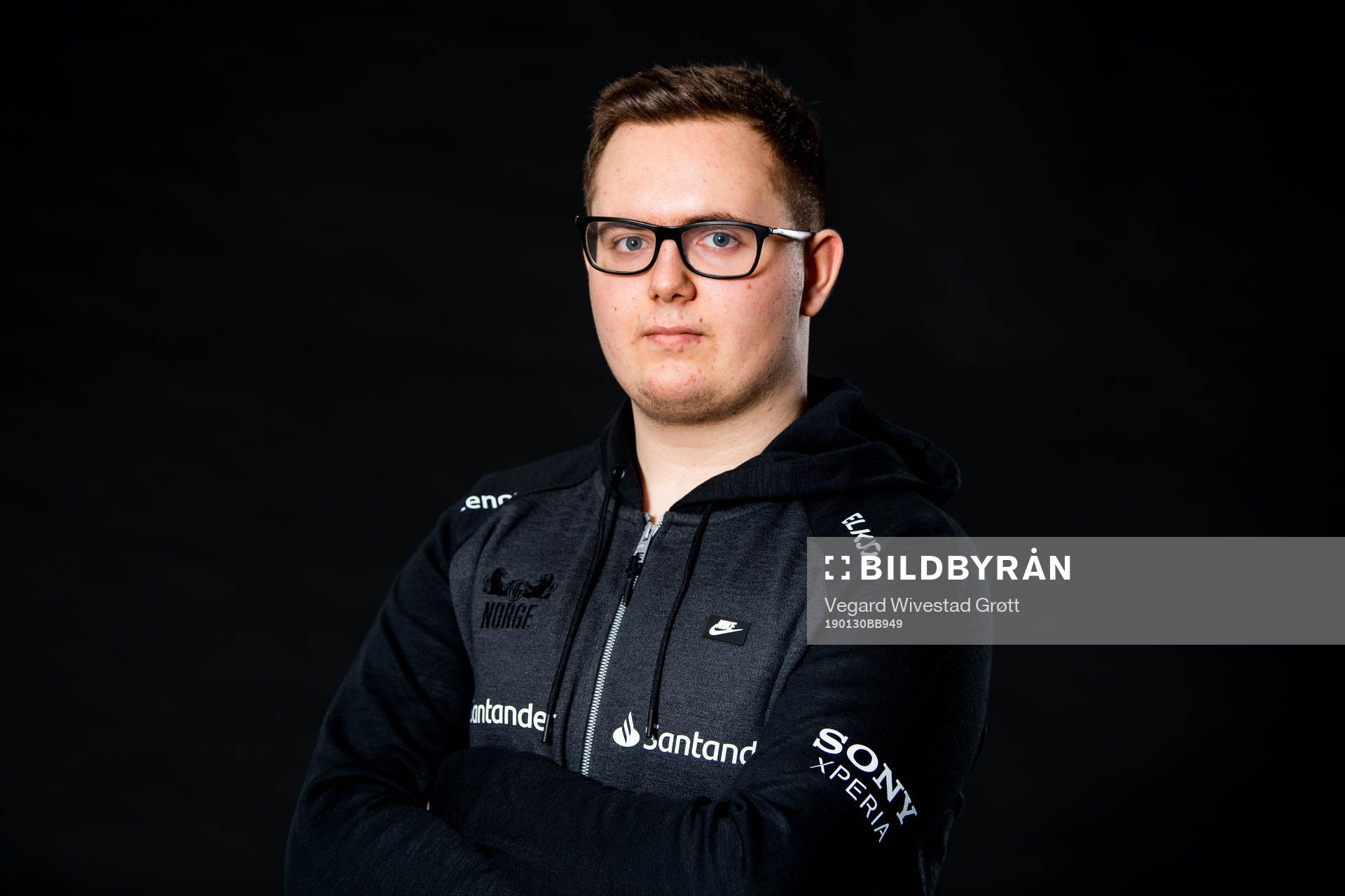 Chris-Andre Skogland of Norway poses for a portrait