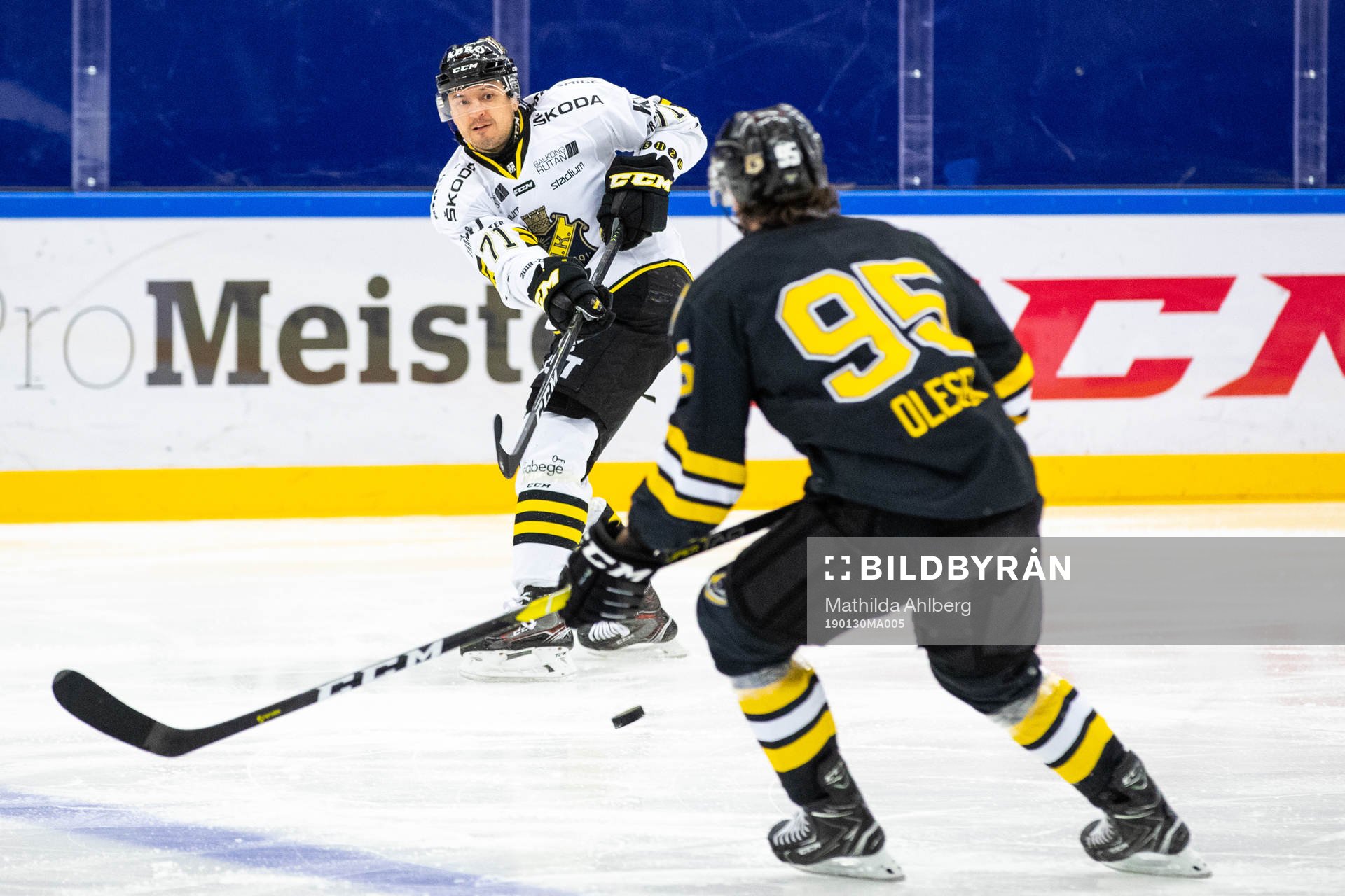 s Alexander Deilert och Panterns Nick Olesen