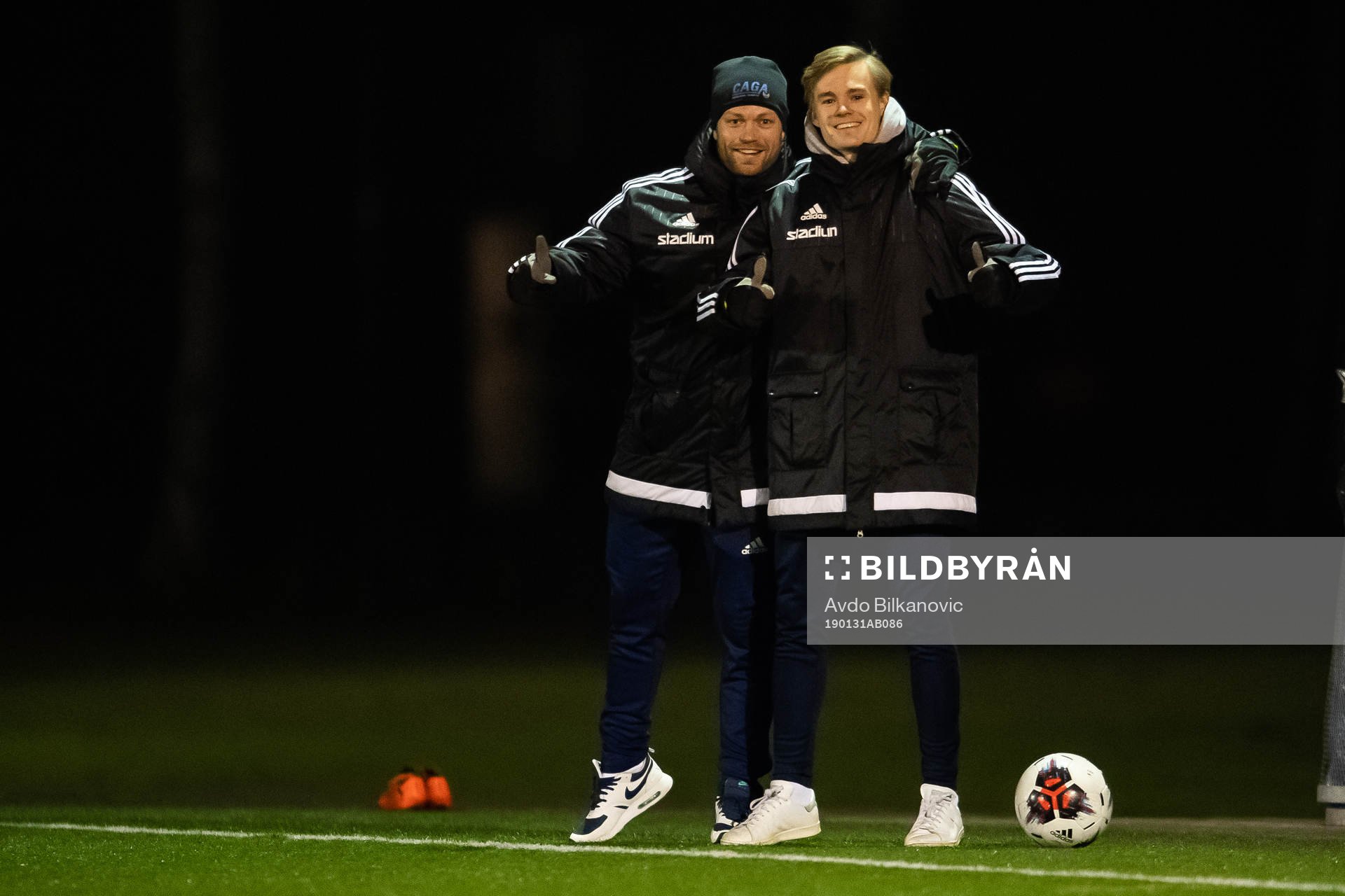 Olle Lindström och Filip Lundeberg