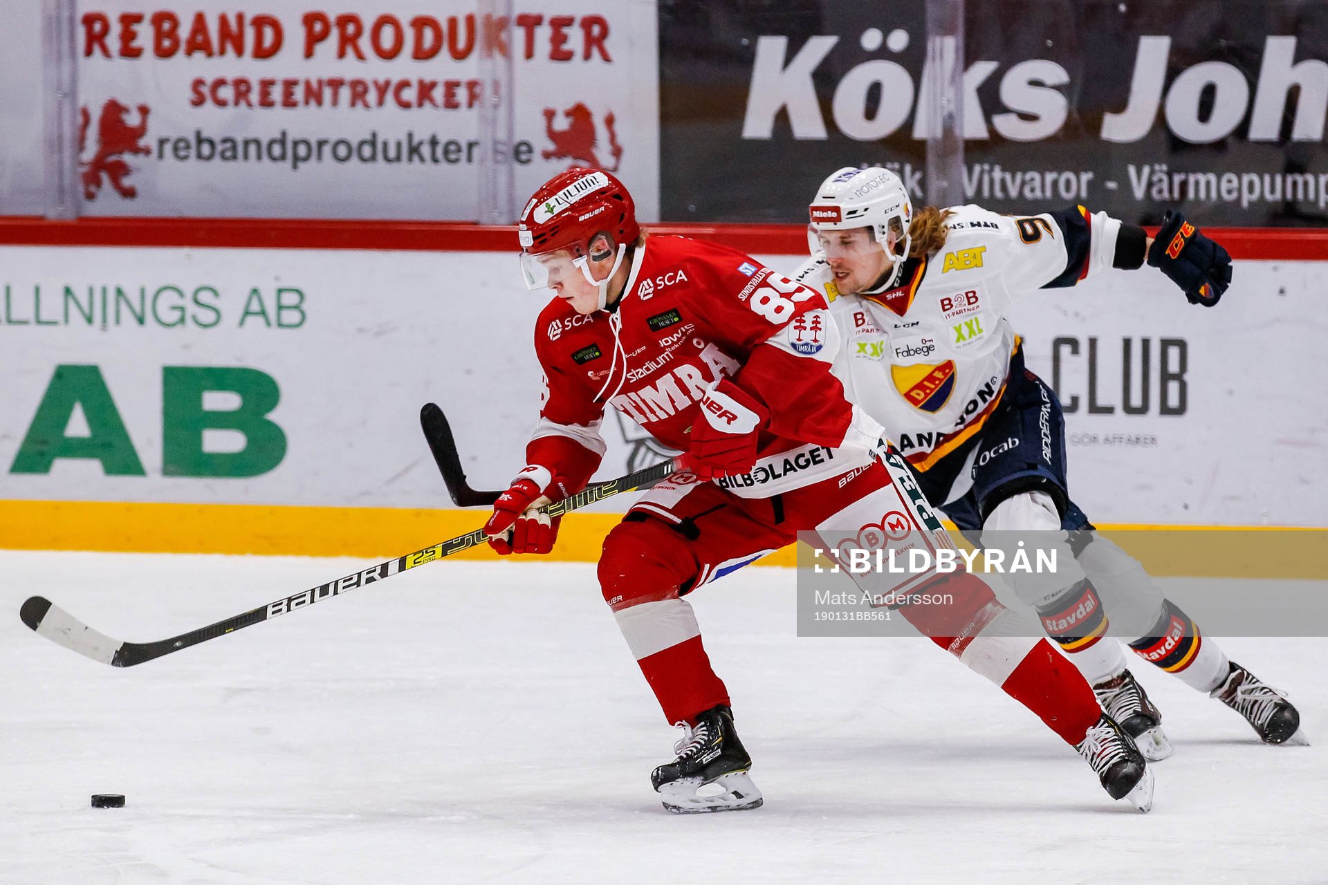 Timrås Filip Westerlund och Djurgårdens Axel