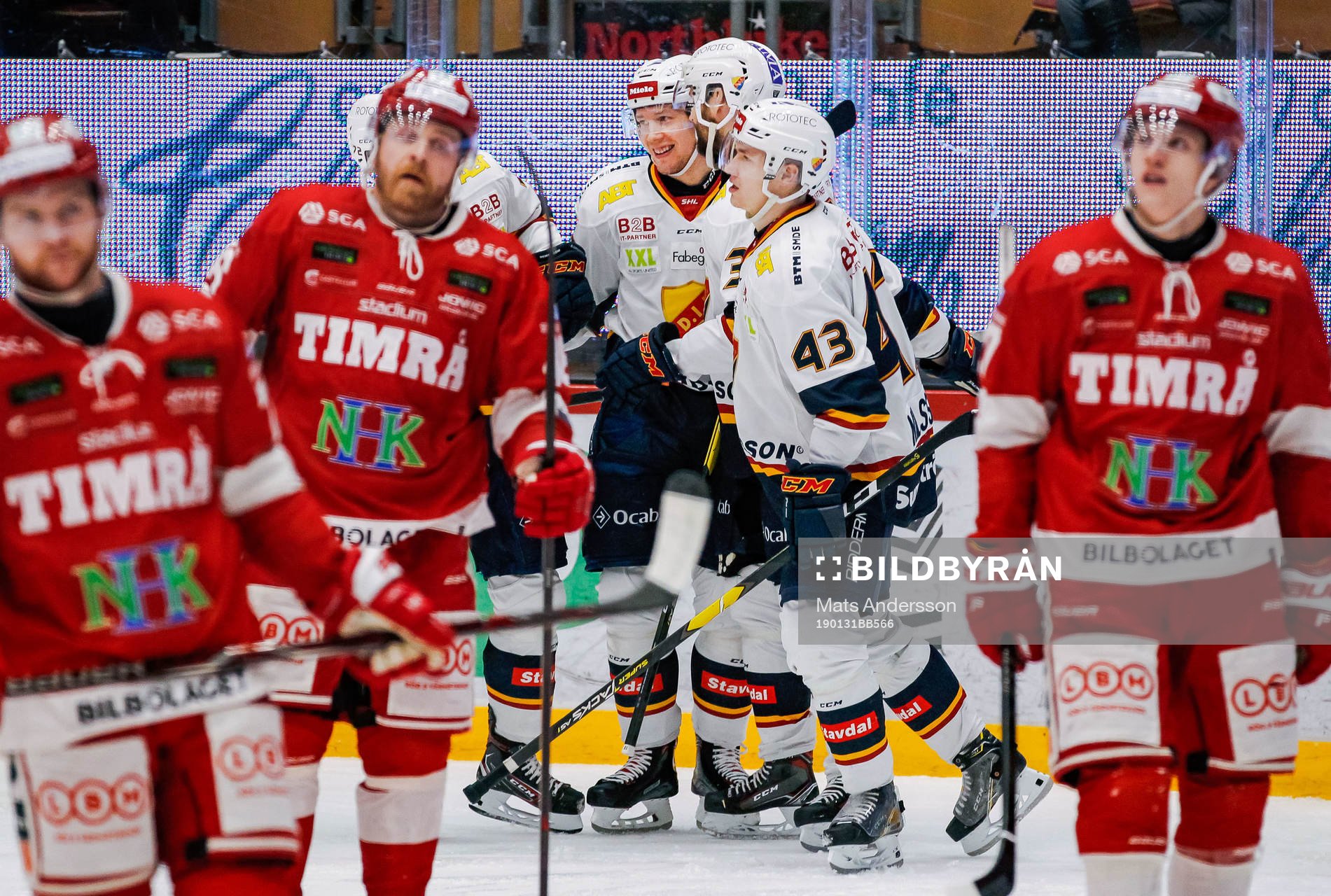 Timrås Petteri Virtanen jublar