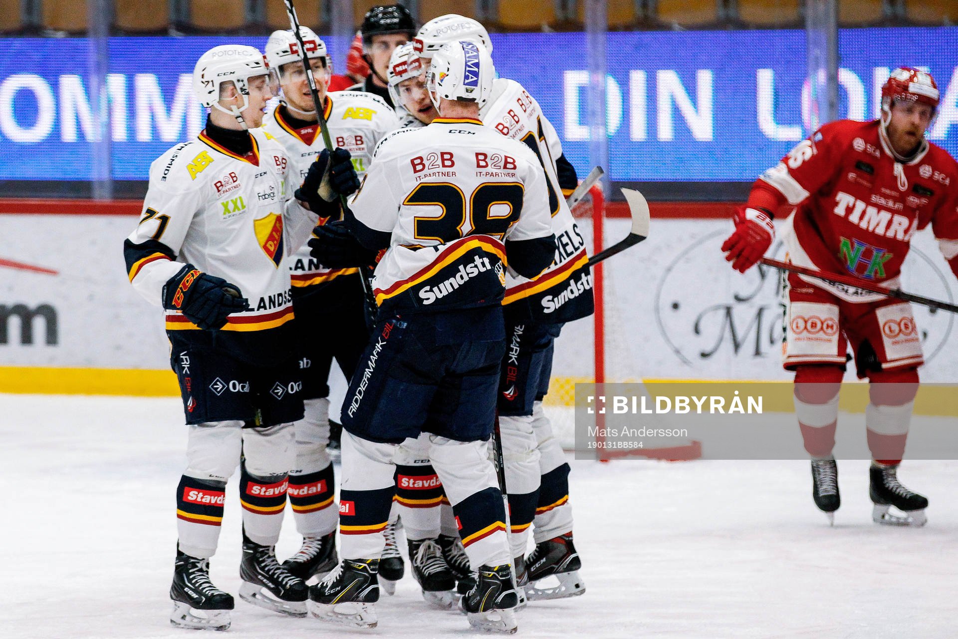 Djurgårdens Marcus Davidsson jublar