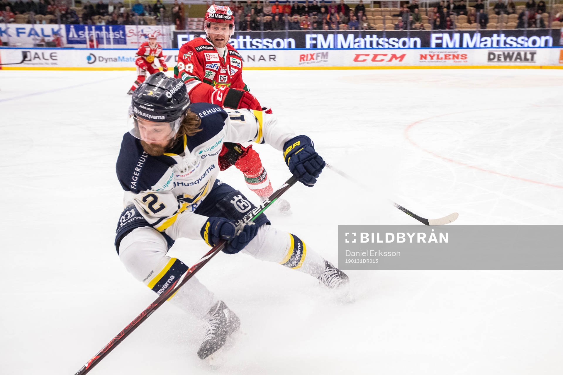 s Andreas Thuresson och Moras Adam Massuhr