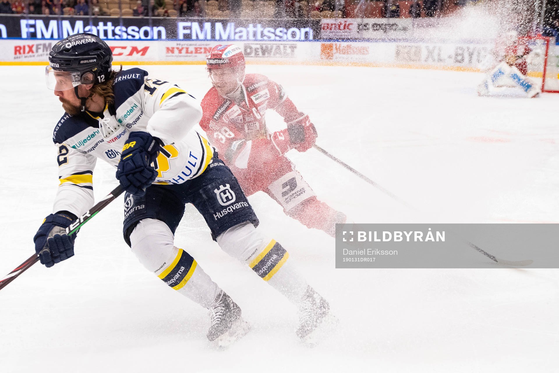 s Andreas Thuresson och Moras Adam Massuhr