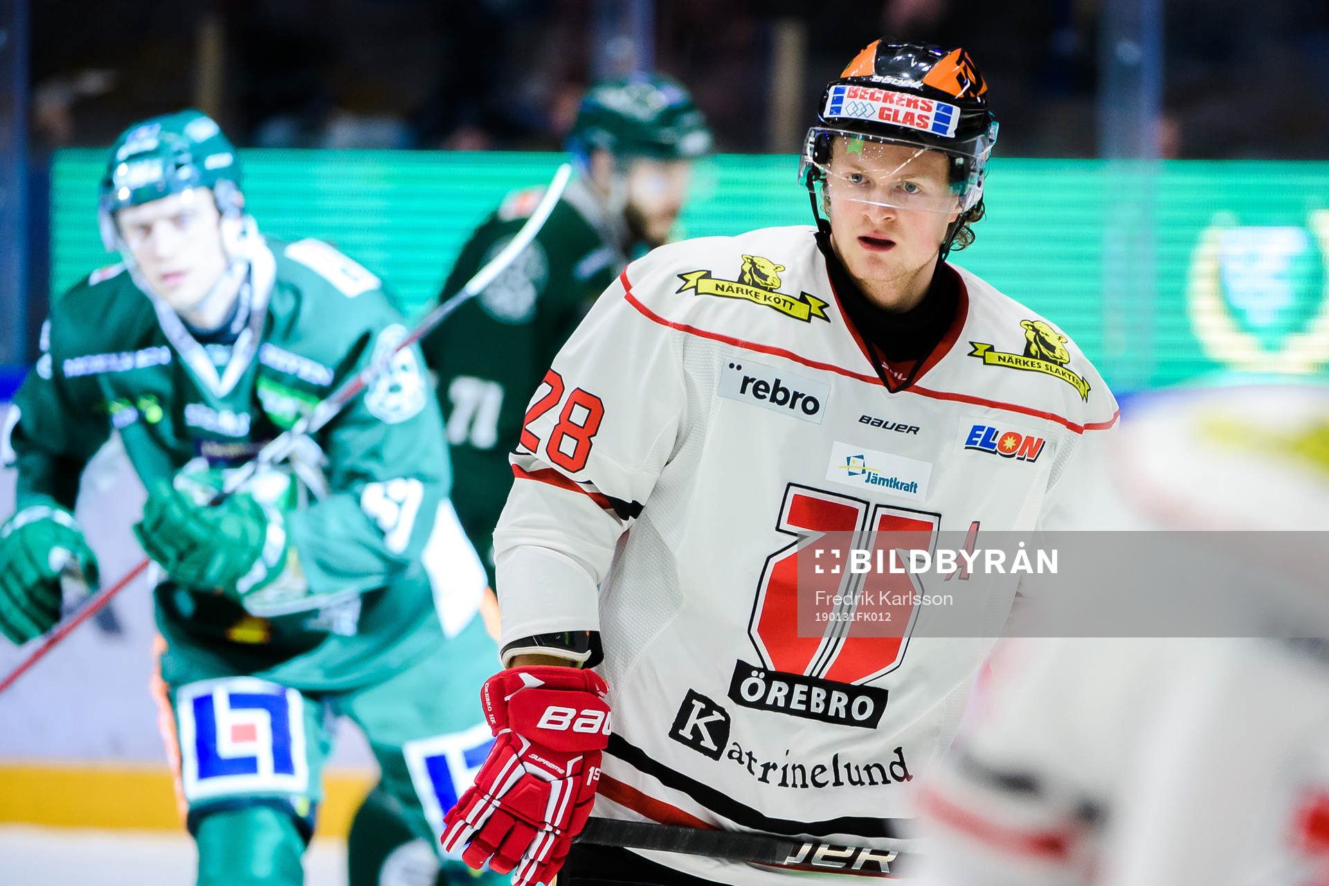 Örebros Linus Arnesson deppar