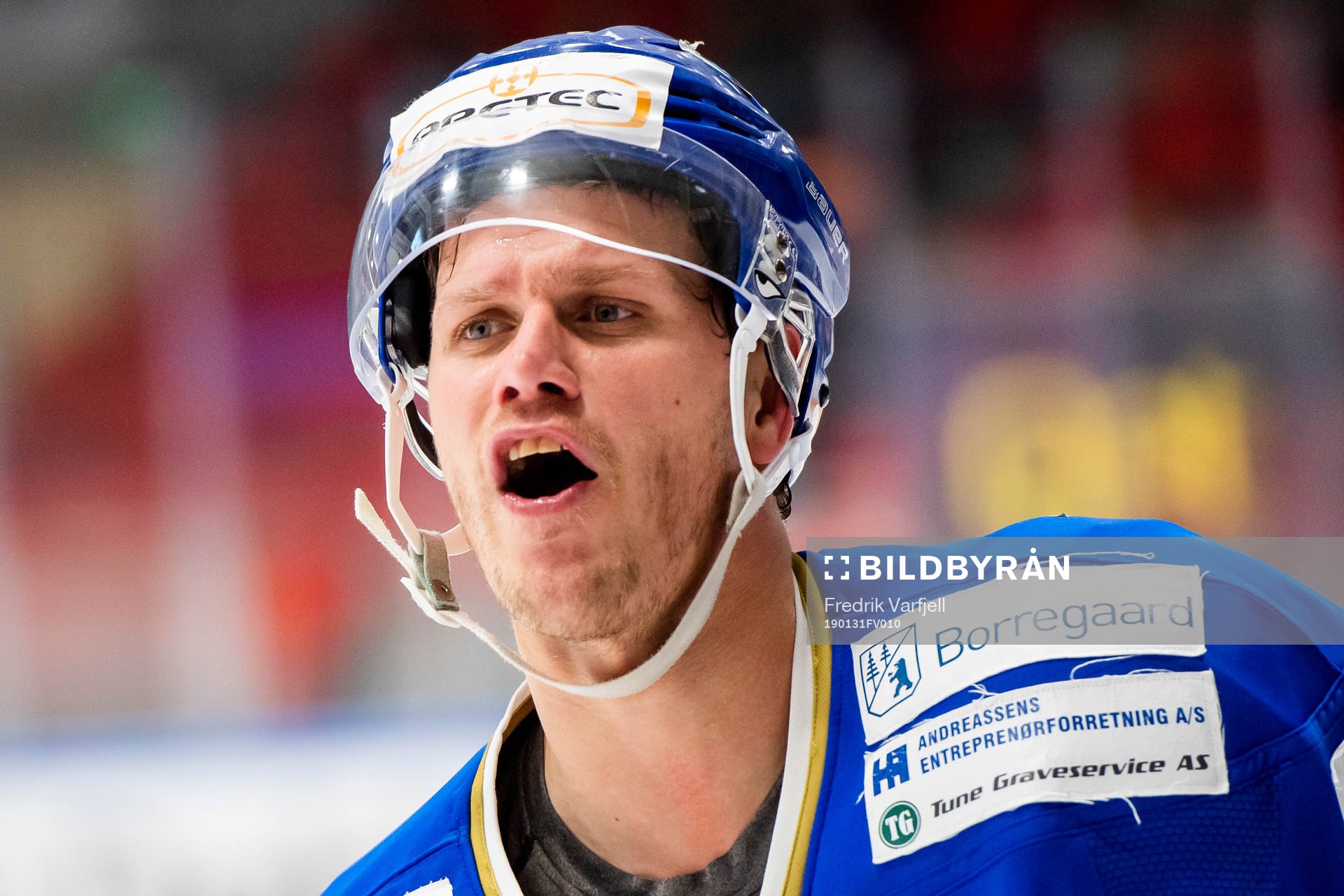 Tommy Kristiansen of Sparta Warriors reacts