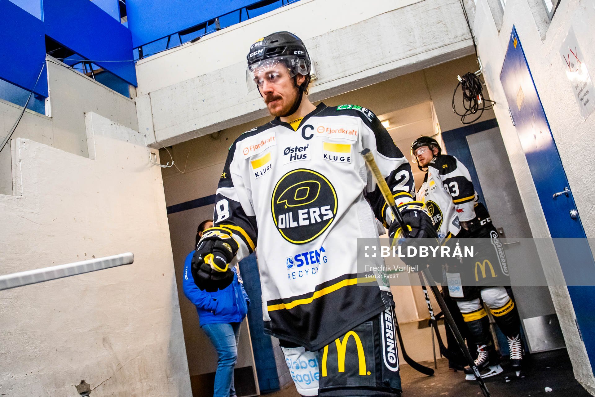 Kristian Forsberg of Stavanger Oilers