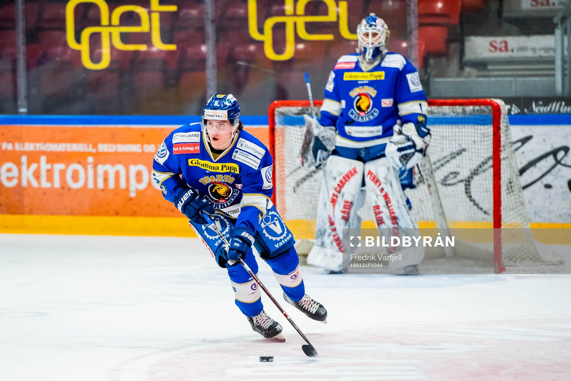 Jonas Meisingset of Sparta Warriors