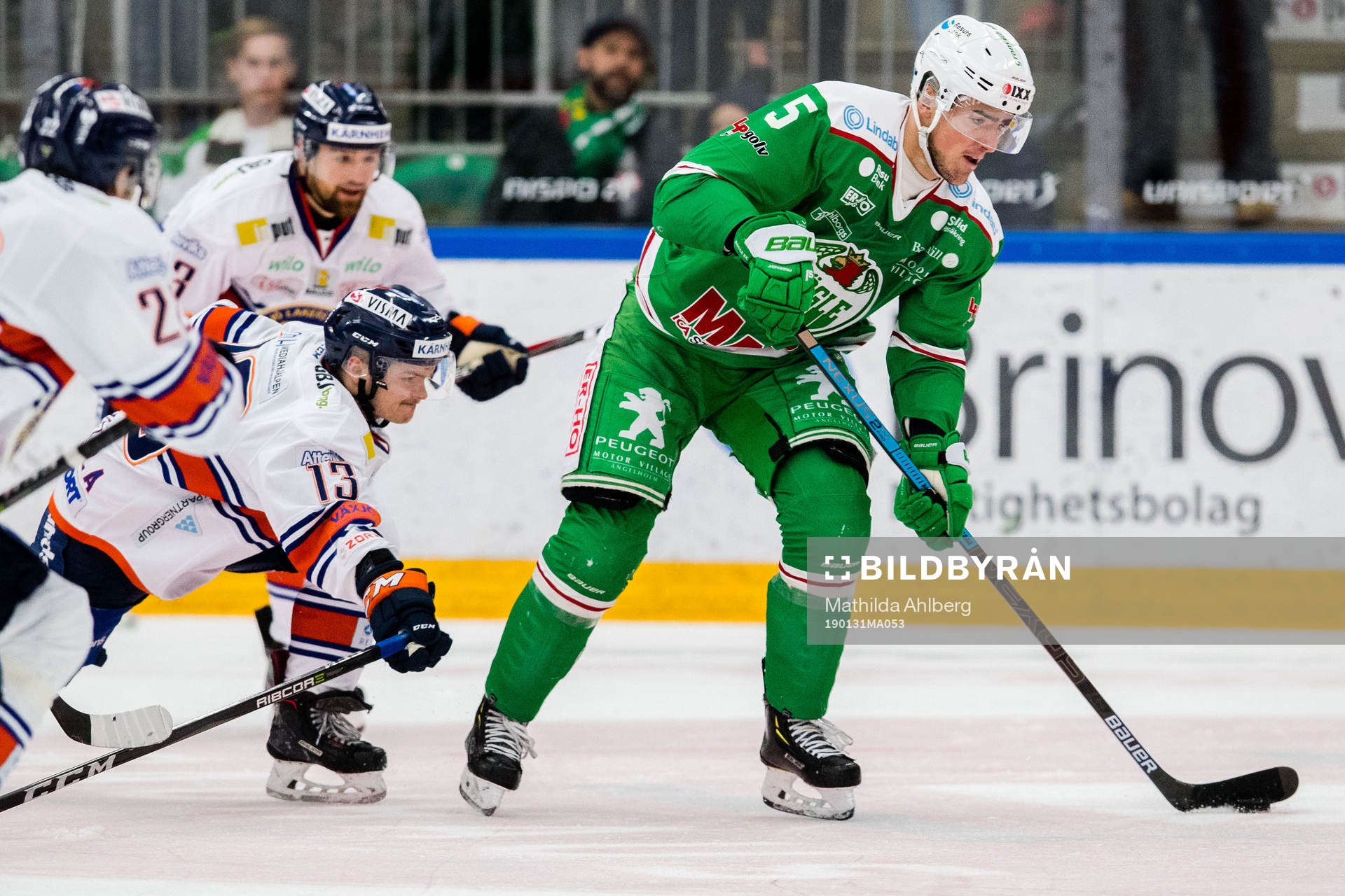 Växjös Julius Junttila och Rögles Alen Bibic