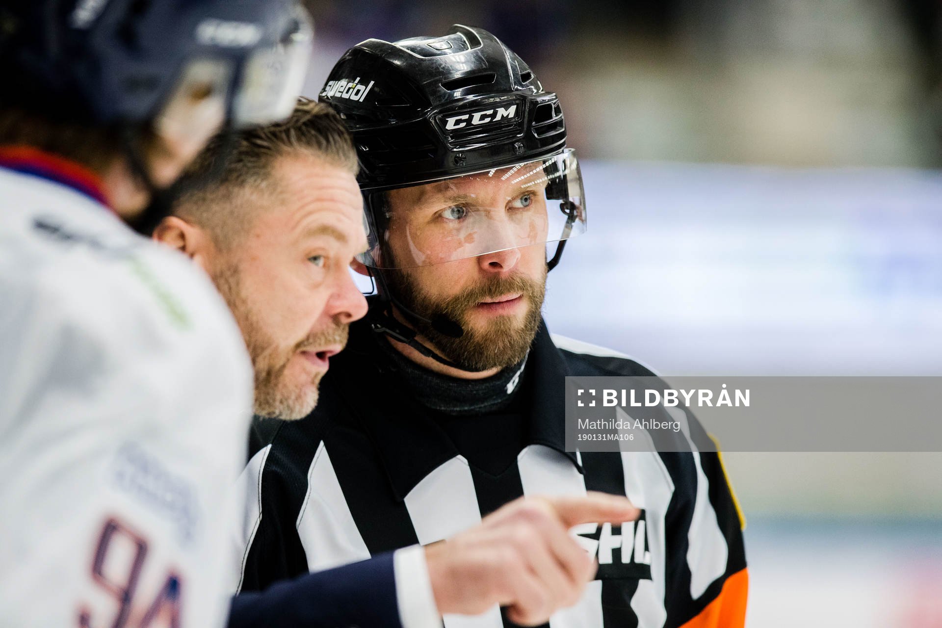 Växjös assisterande tränare Fredrik Hellgren i