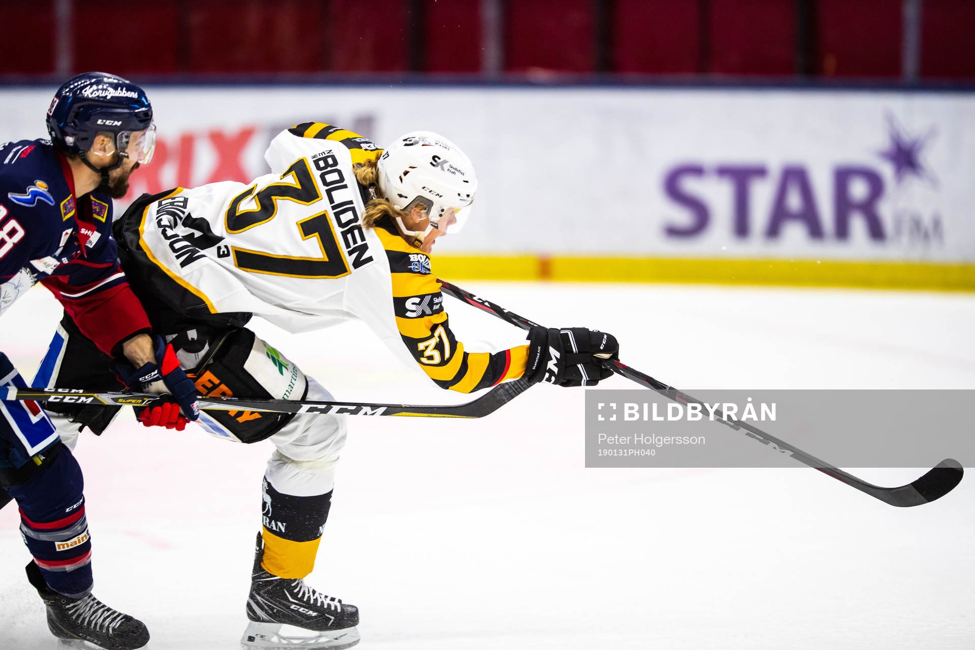 Skellefteås Albin Eriksson gör 0-2