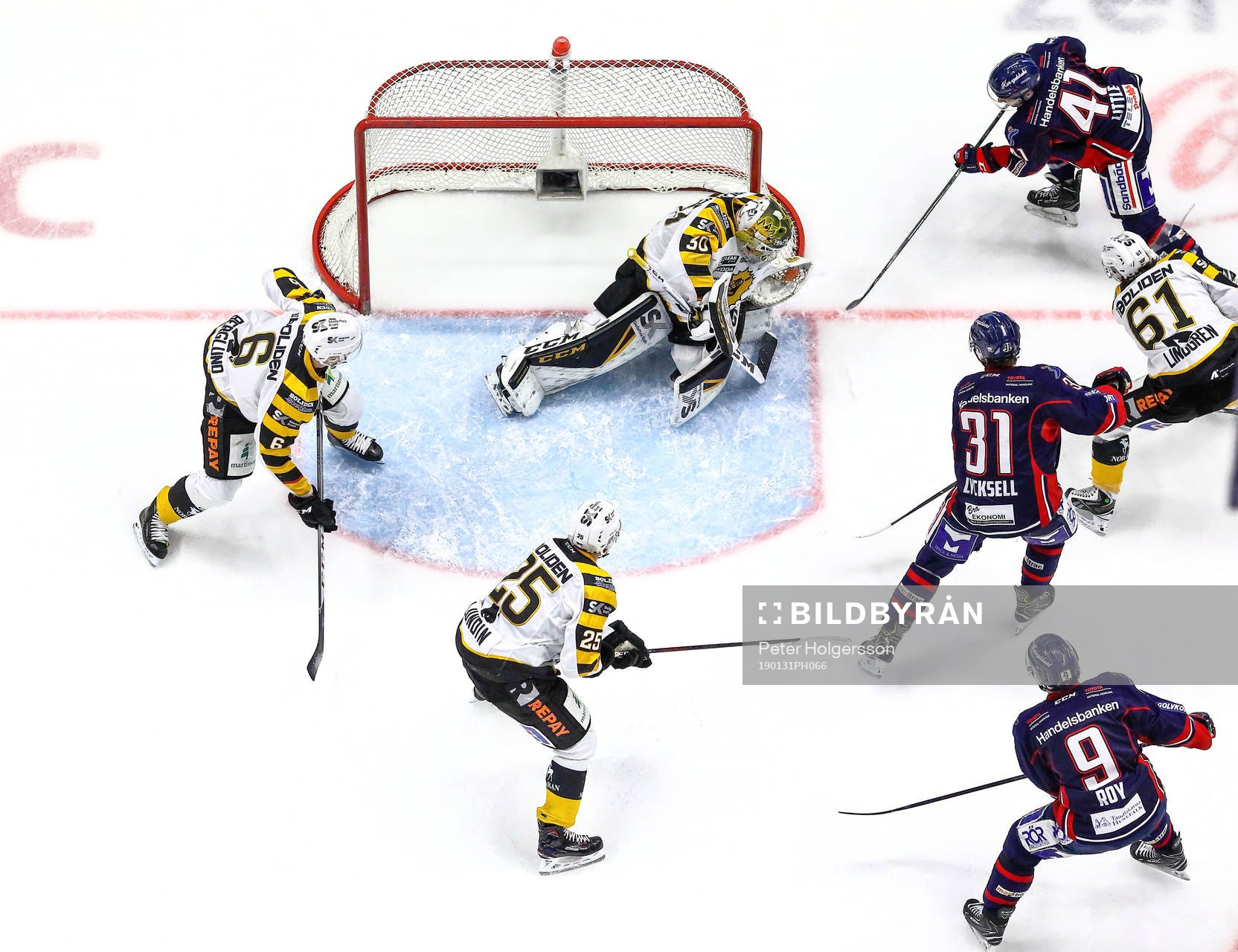 Mål 1-3 av Linköpings Broc Little  förbi Skellefteås