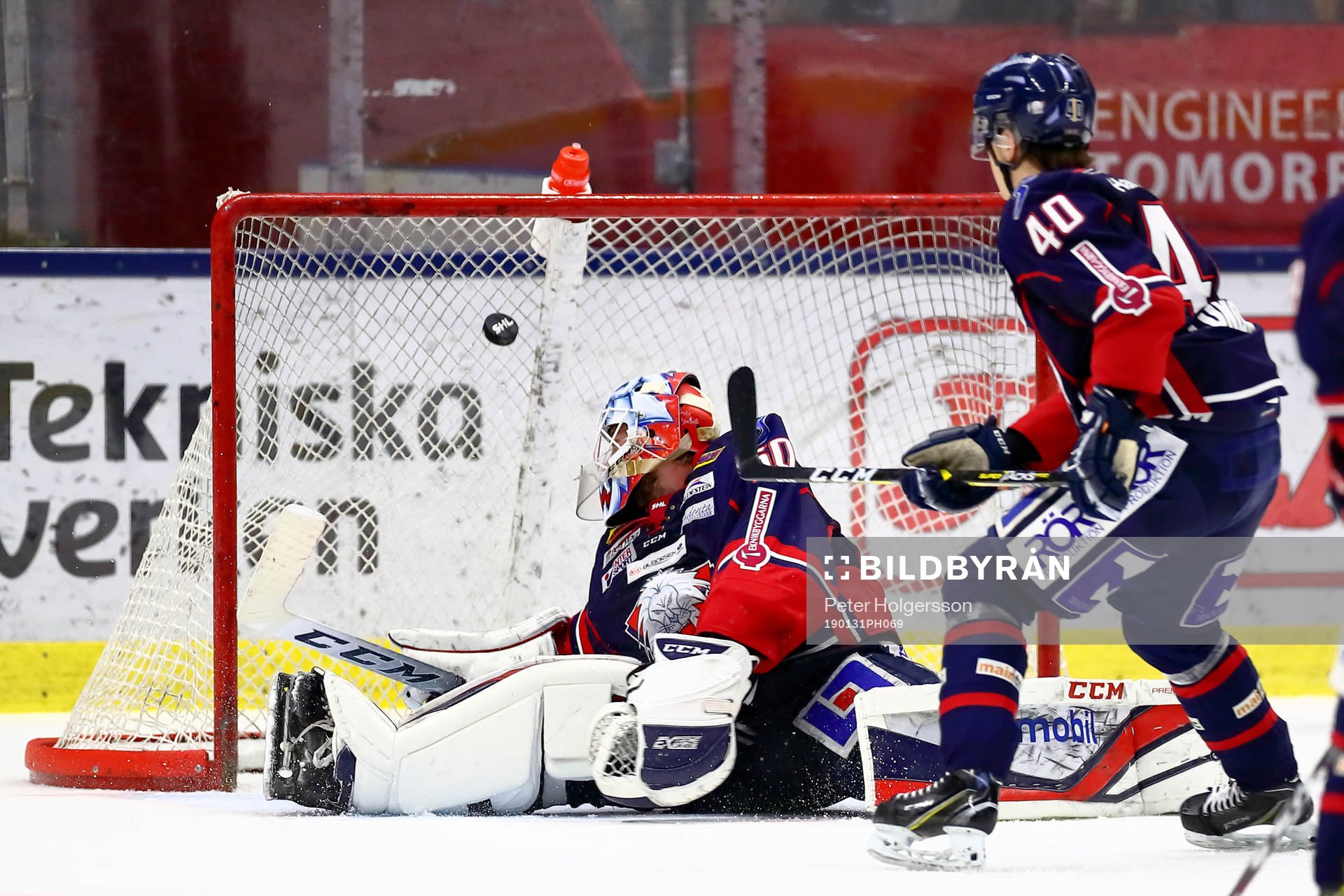 under ishockeymatchen i SHL mellan Linköping och
