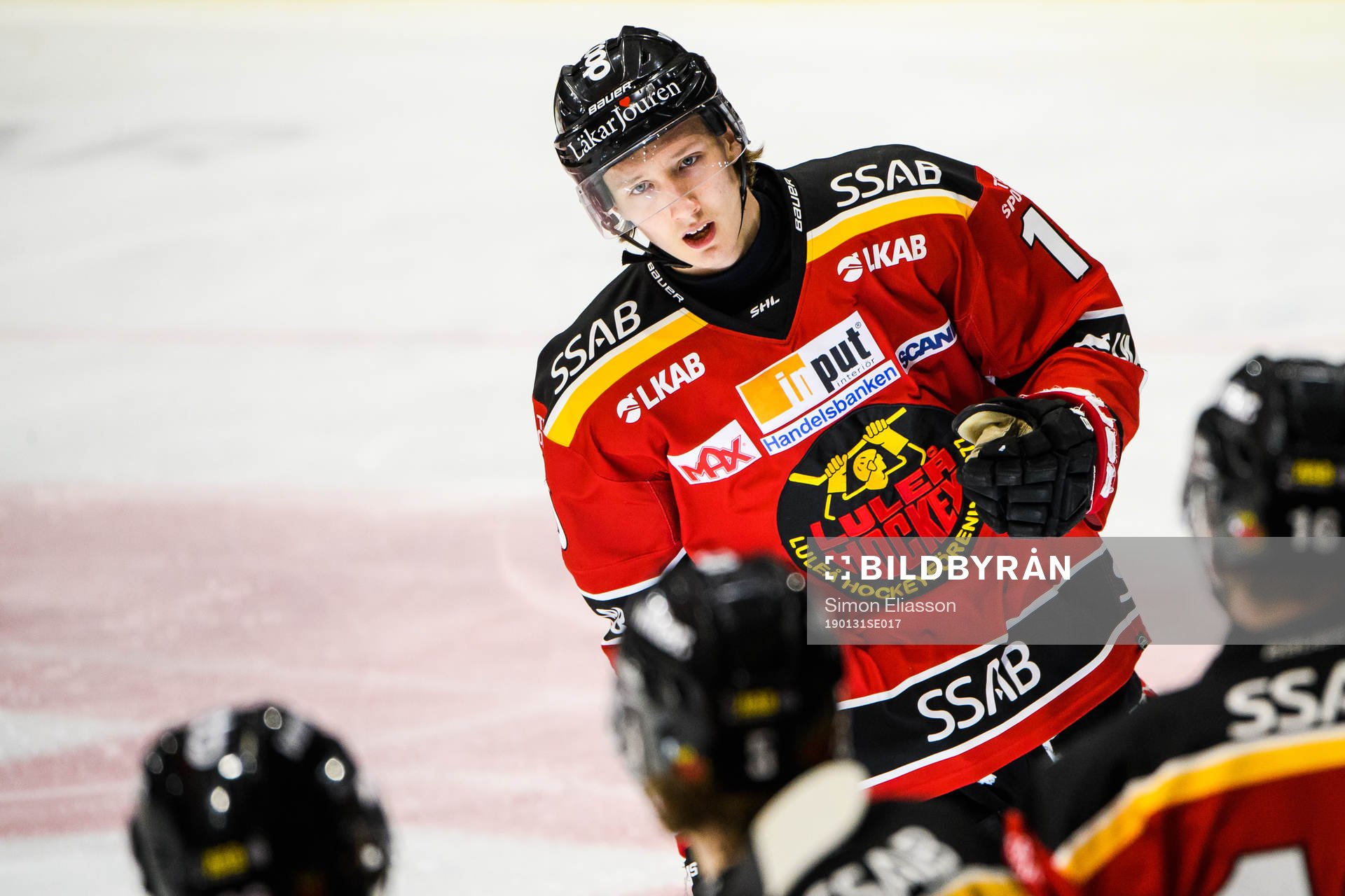 Luleås Carl Mattsson jublar