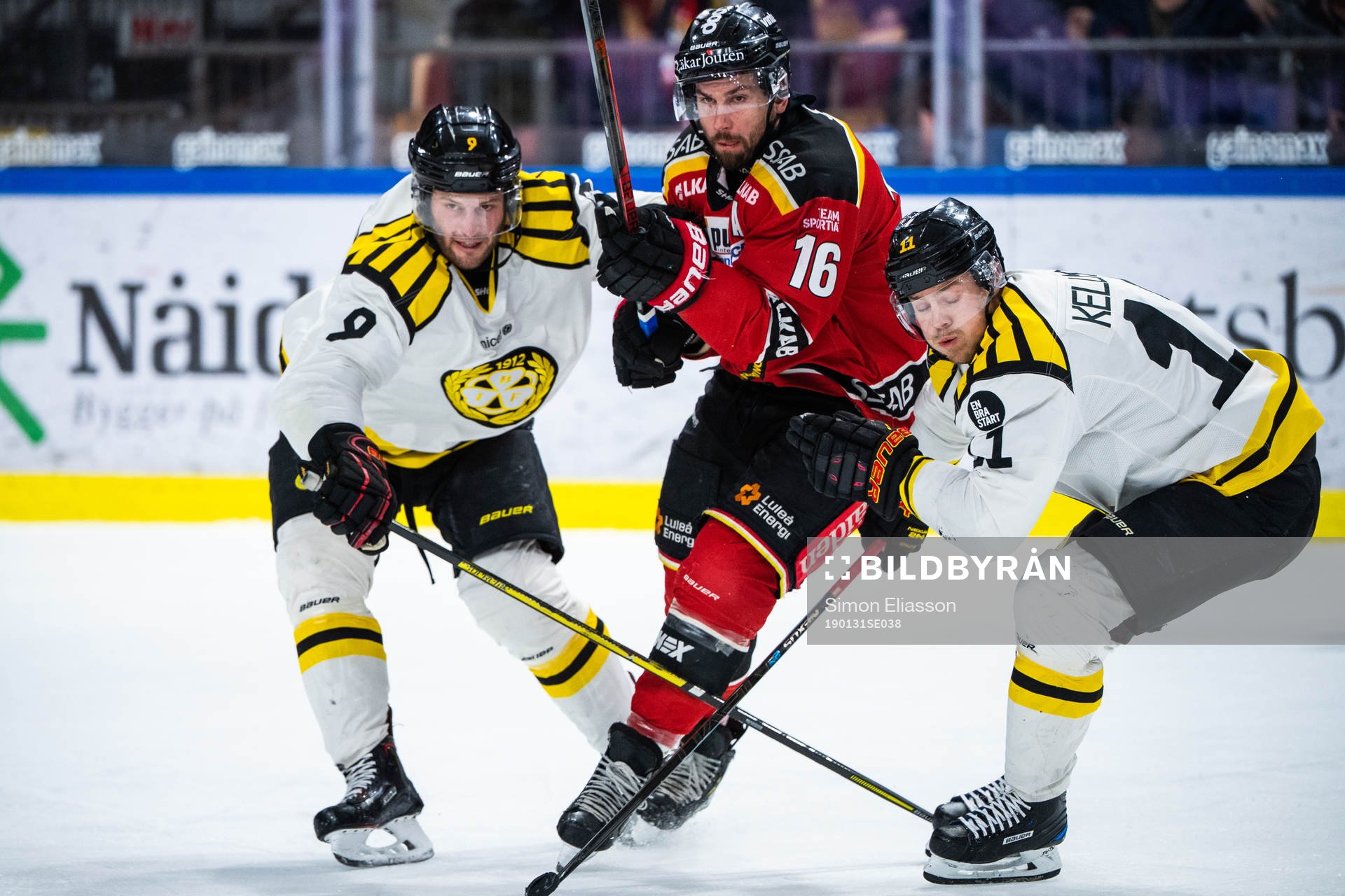 Brynäs Niclas Andersén, Luleås Niklas Olausson och
