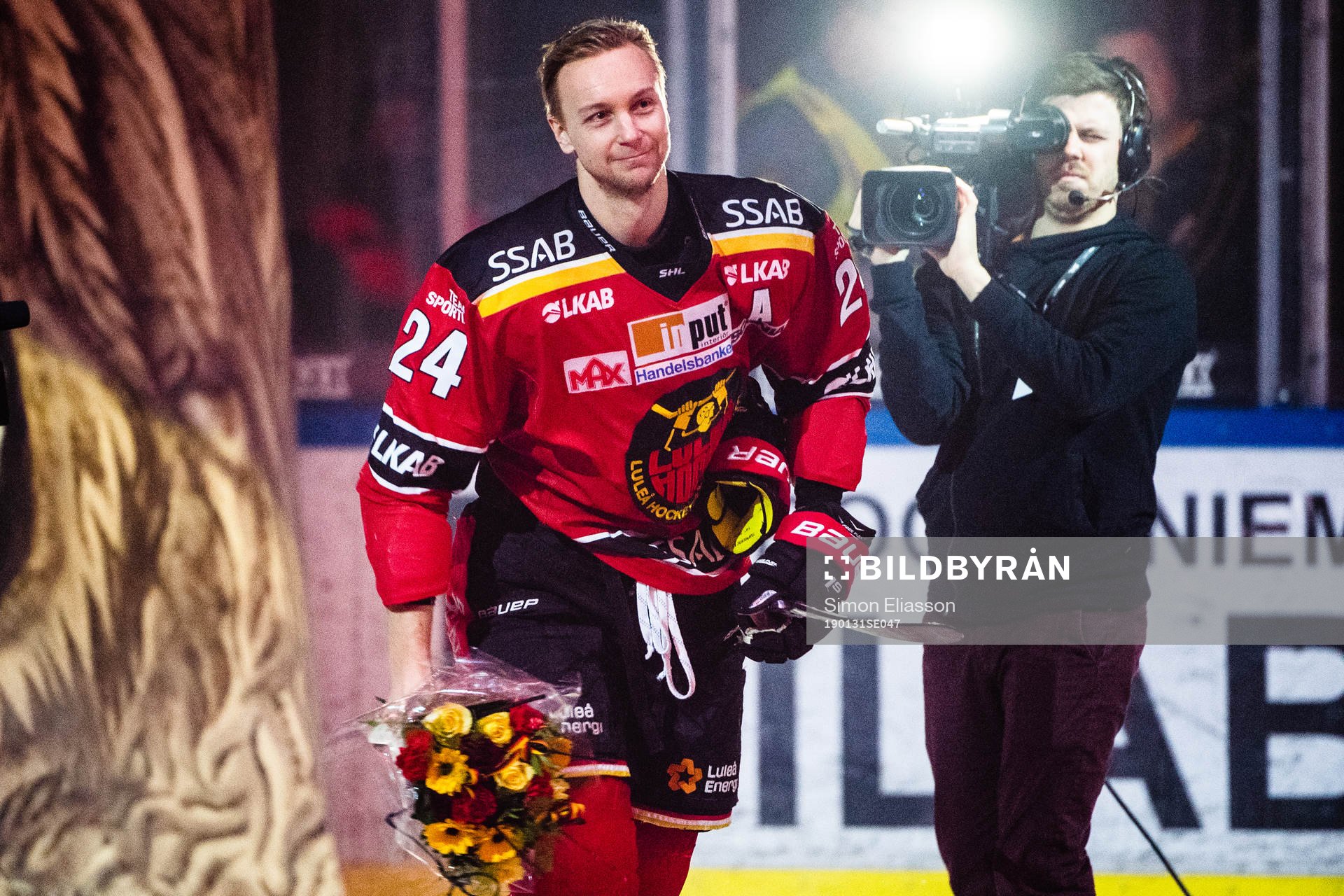 Luleås Johan Harju firas
