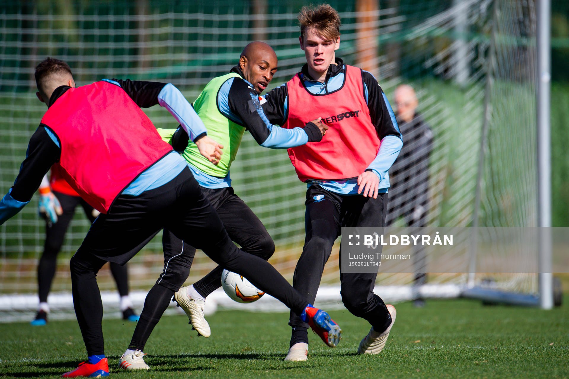 Fouad Bachirou och Hugo Andersson