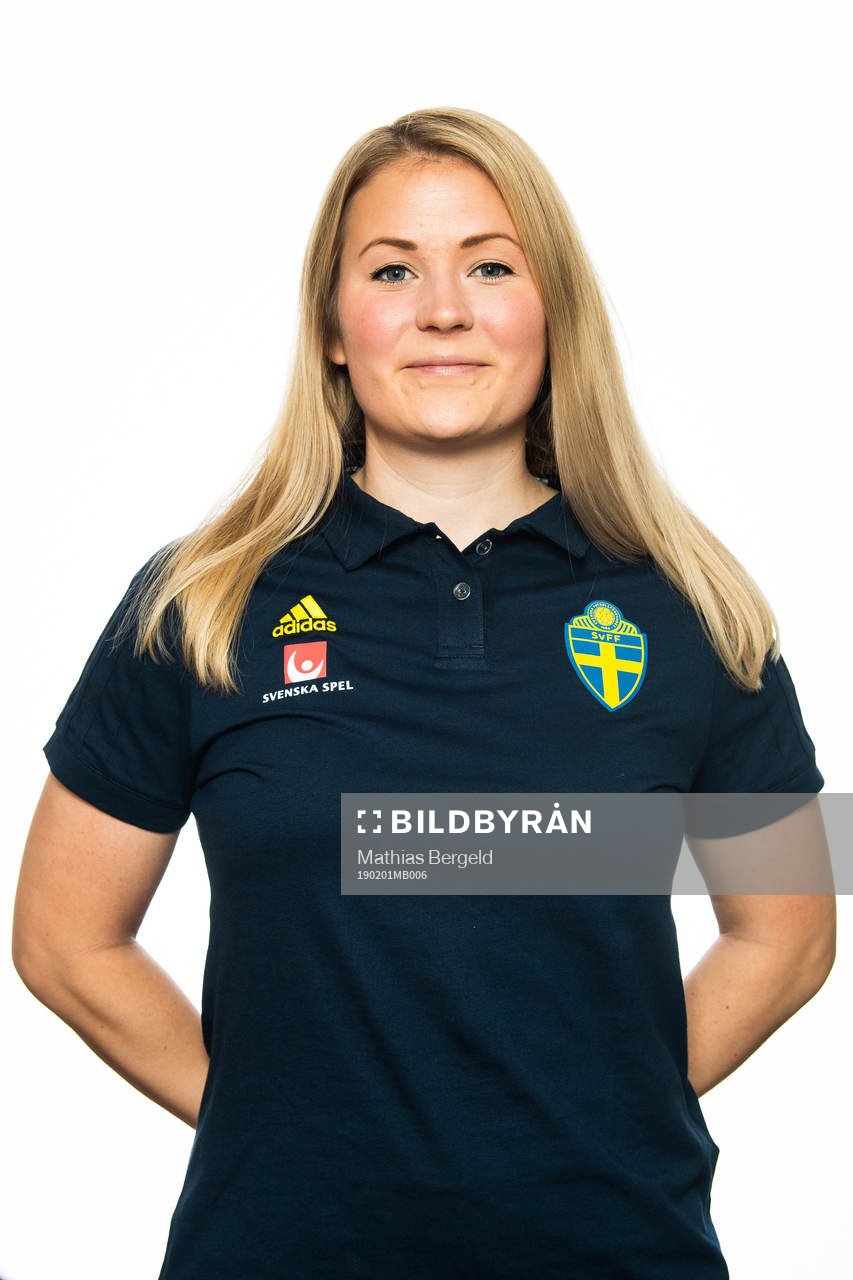 Domare Laura Rapp under en porträttfotografering den 1 februari 2019 i Jönköping.