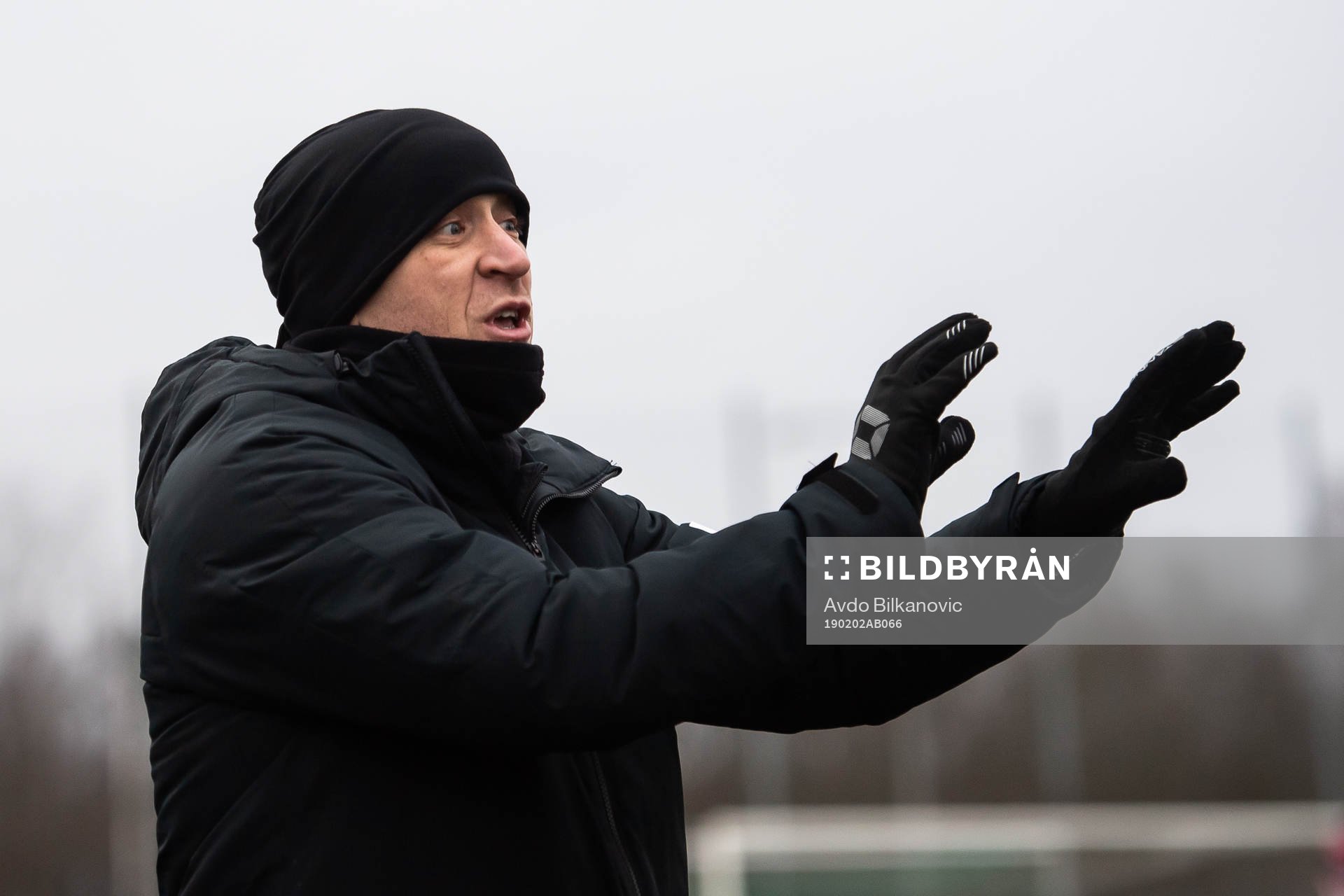 Landskrona tränare Billy Magnusson